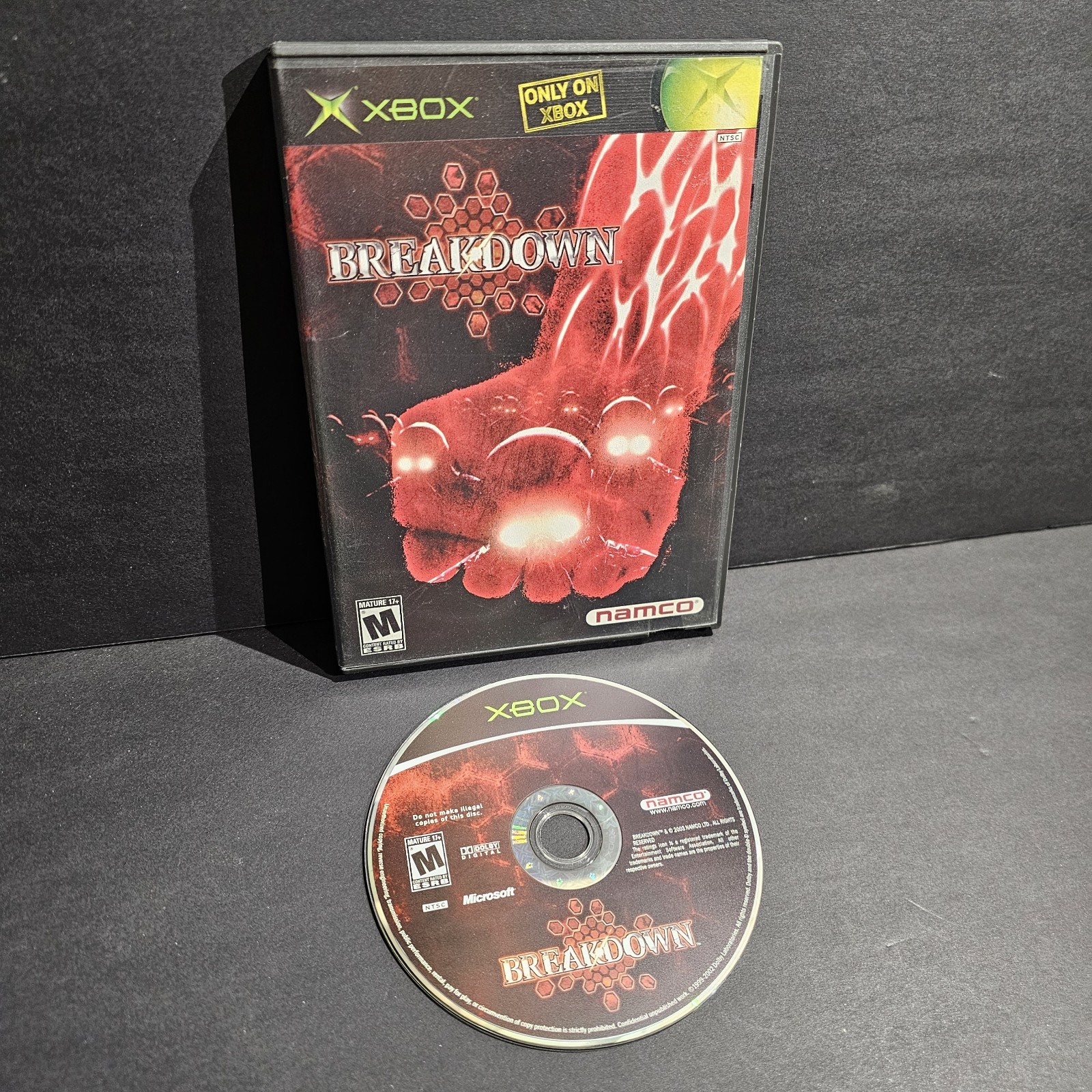 Breakdown (Microsoft Xbox, 2004) NO MANUAL - TESTED