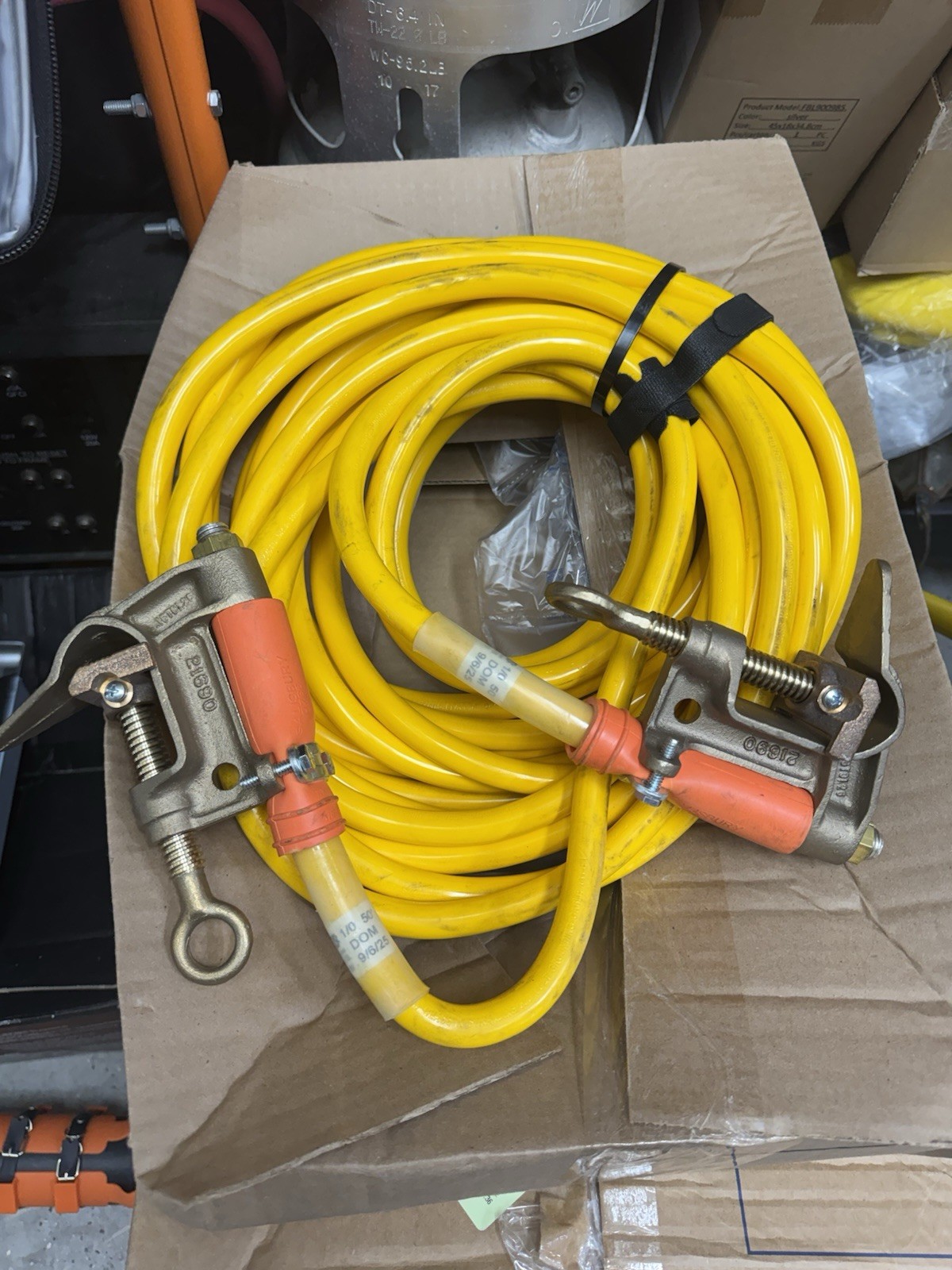NEW 50’ Salisbury Ground Assembly 1/0 Cable MADE 9/25 Lineman PPE High Voltage
