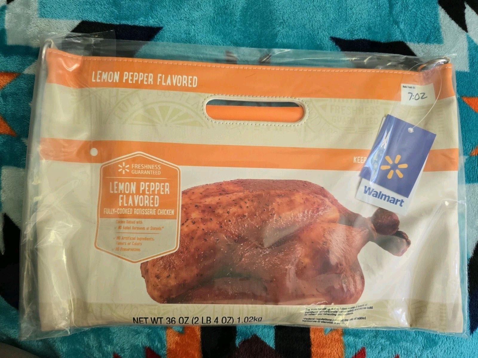 Viral Walmart Rotisserie Chicken Purse Lemon Pepper Hot Deli Bag Full Size NWT Viral Walmart Rotisserie Chicken Purse Lemon Pepper Hot Deli Bag Full Size NWT