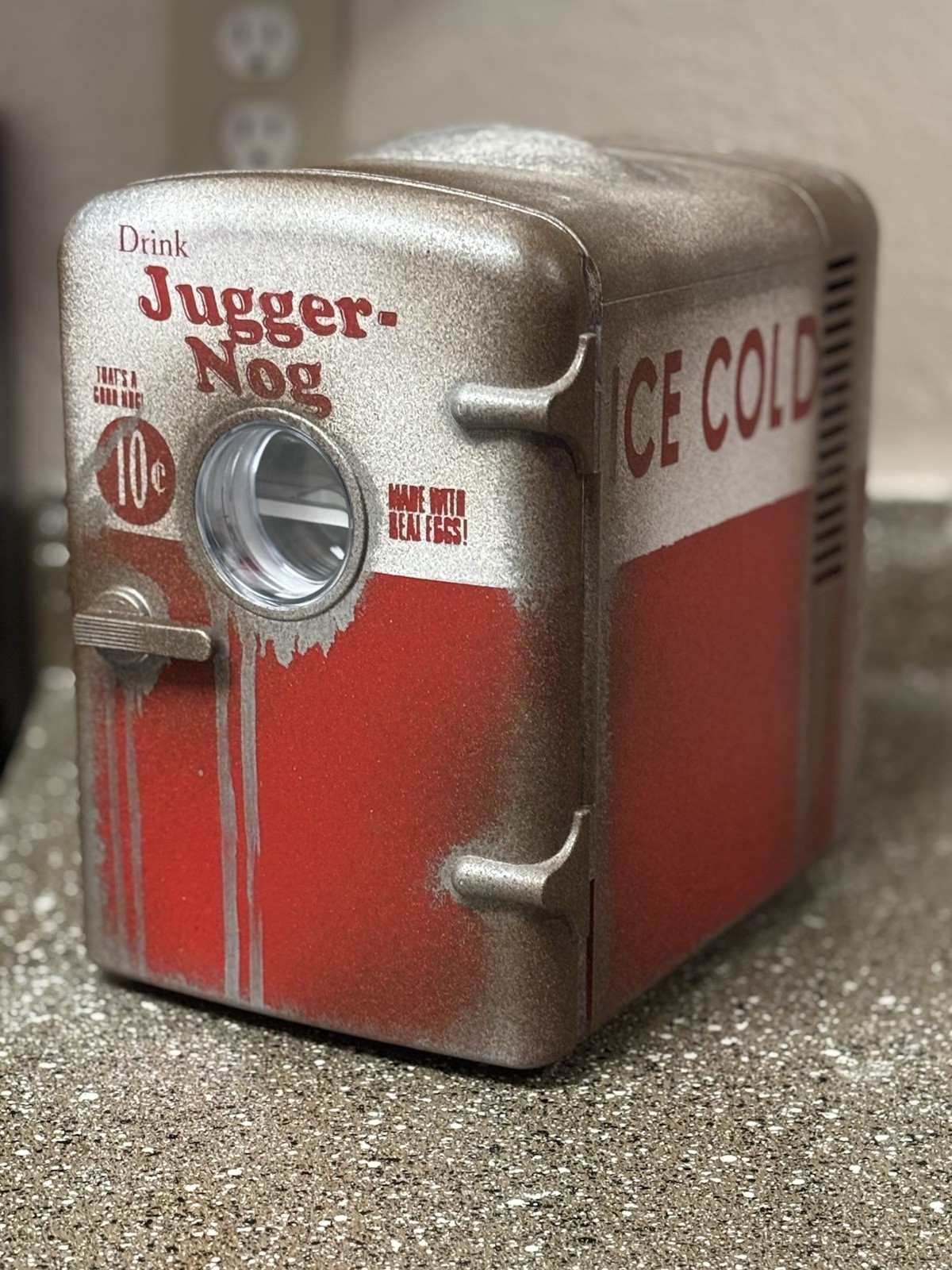 Call of Duty Jugger-Nog Retro Style Tabletop Mini Fridge Call of Duty Jugger-Nog Retro Style Tabletop Mini Fridge