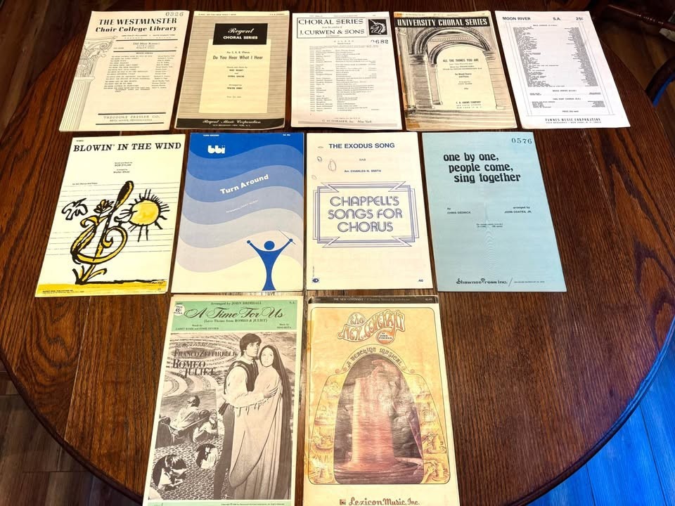 Vintage and Antique Sheet Music & Book Lot of 11 - All Acceptable Condition Vintage and Antique Sheet Music & Book Lot of 11 - All Acceptable Condition