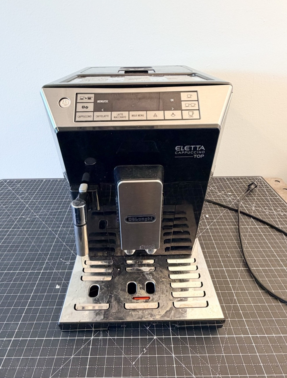 DeLonghi Eletta Cappuccino TOP Fully Automatic Coffee Machine (ECAM45760B)