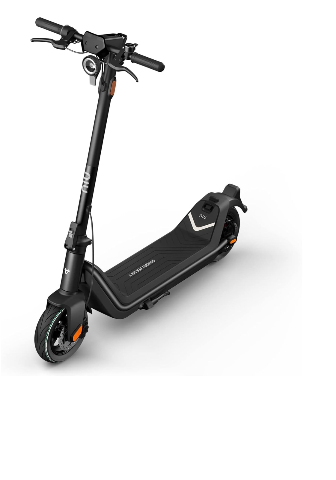 NIU KQi3 Pro Electric Scooter with 31 Mile Range and 20 mph Top Speed - Black