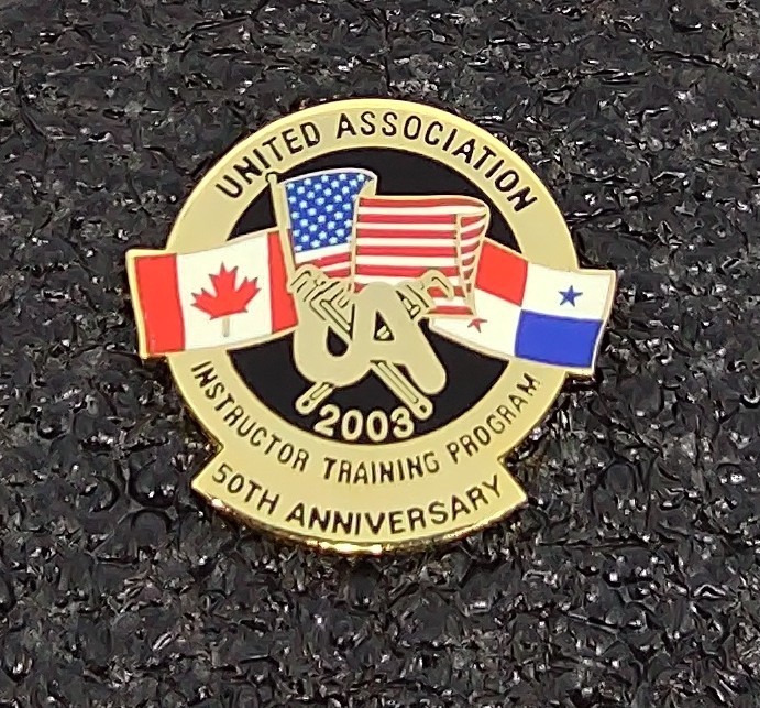 UA Local Pin 50th Anniversary 2003