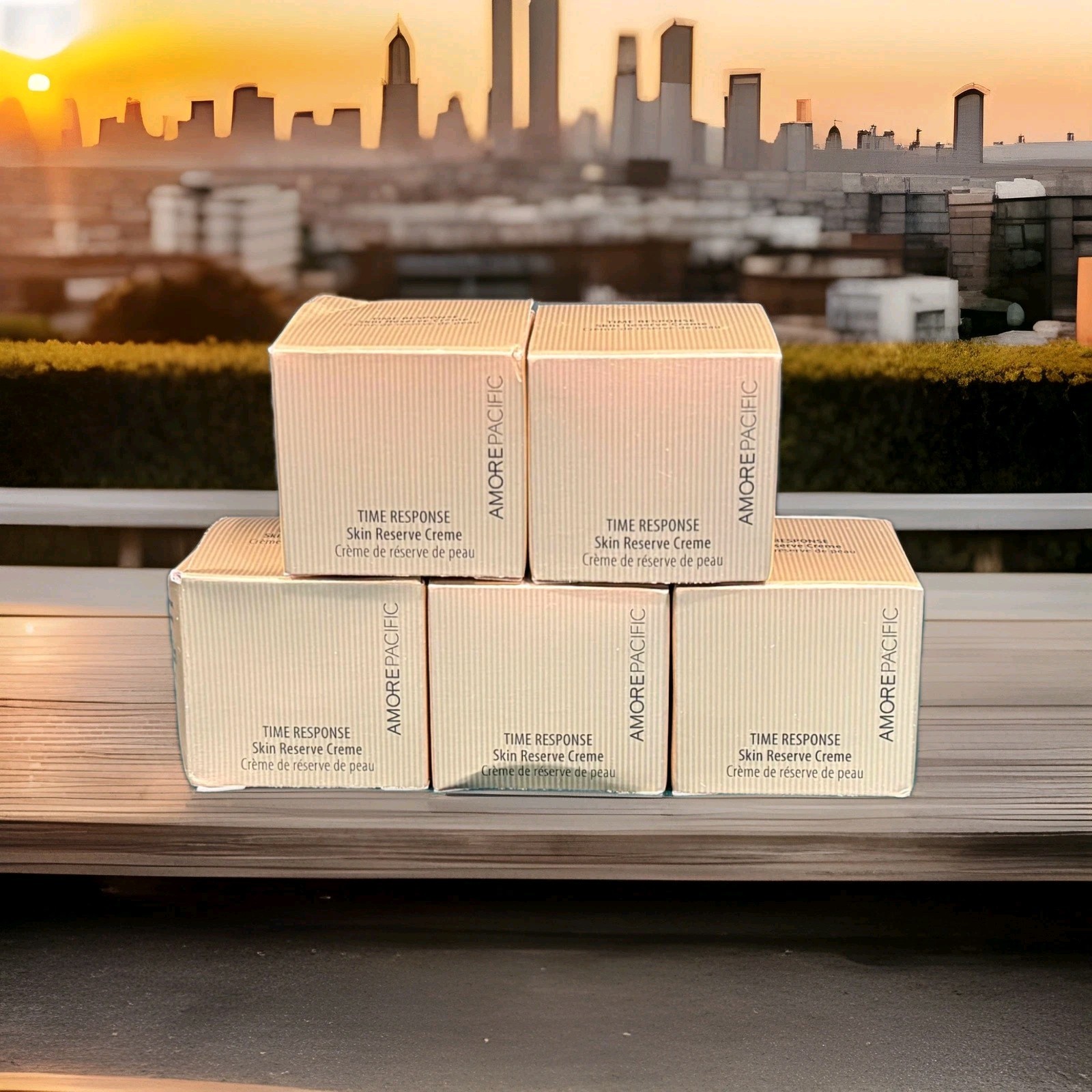 Lot Of 5 AMORE PACIFIC Time Response Skin Reserve Creme 8ml Ea Sample Travel Lot Of 5 AMORE PACIFIC Time Response Skin Reserve Creme 8ml Ea Sample Travel