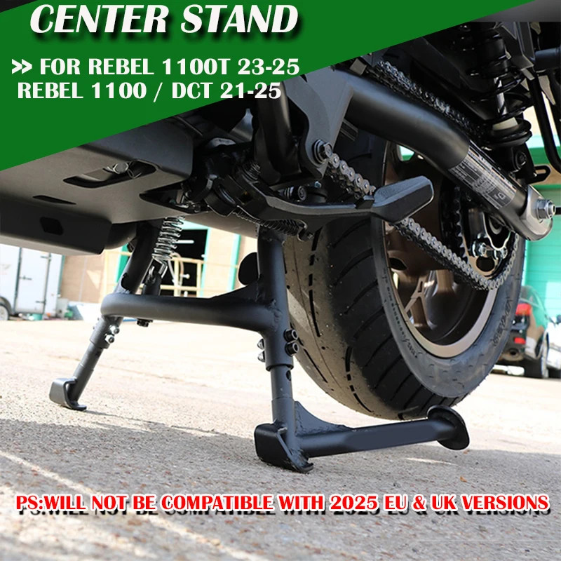 Center Stand Kickstand For Honda Rebel 1100 DCT 1100T CMX1100 2021-2025 Bracket Center Stand Kickstand For Honda Rebel 1100 DCT 1100T CMX1100 2021-2025 Bracket