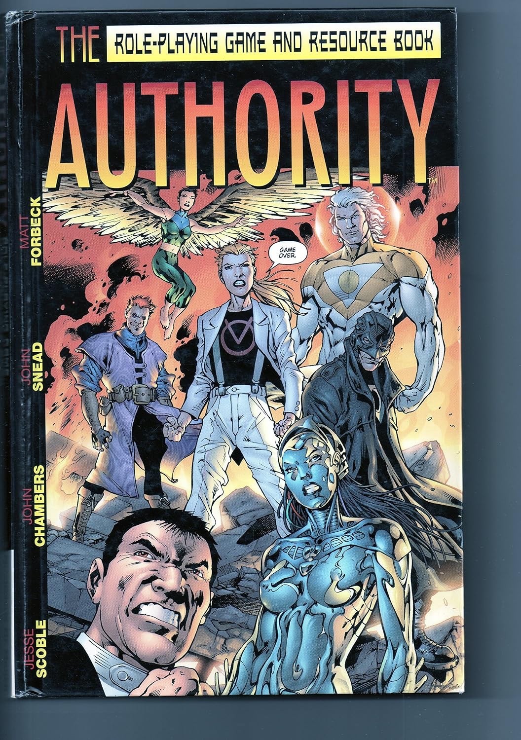 The Authority: Role-Playing Game and Resource Book / HC VG+