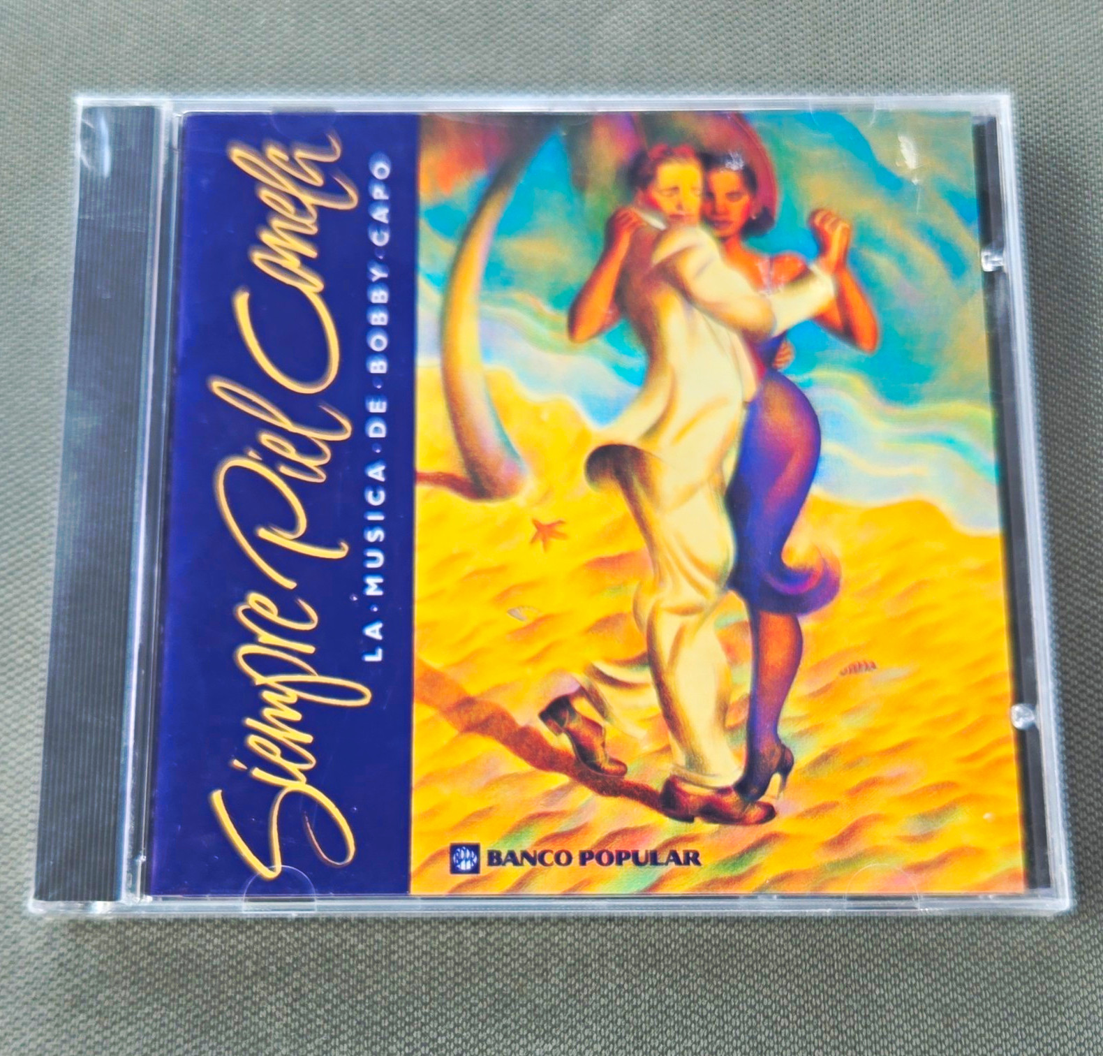Bobby Capó Siempre Piel Canela CD 1997 Banco Popular Latin Spanish Album