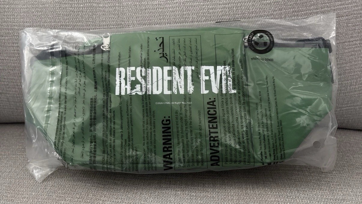 Resident Evil Green Portable First Aid Bag Cinemark Popcorn Brand New Sealed Resident Evil Green Portable First Aid Bag Cinemark Popcorn Brand New Sealed