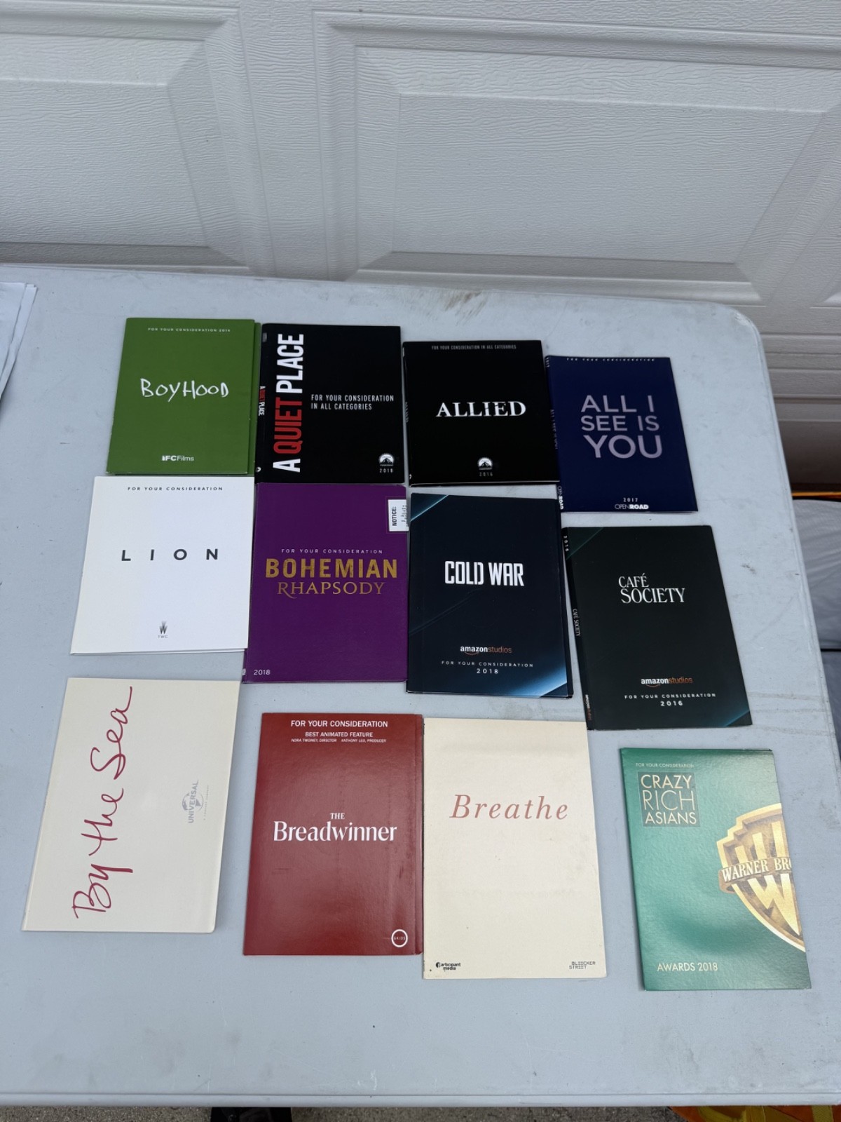 12 LOT For Your Consideration FYC Screener Award DVD Movie Promo Z16 LOT #15(A) 12 LOT For Your Consideration FYC Screener Award DVD Movie Promo Z16 LOT #15(A)