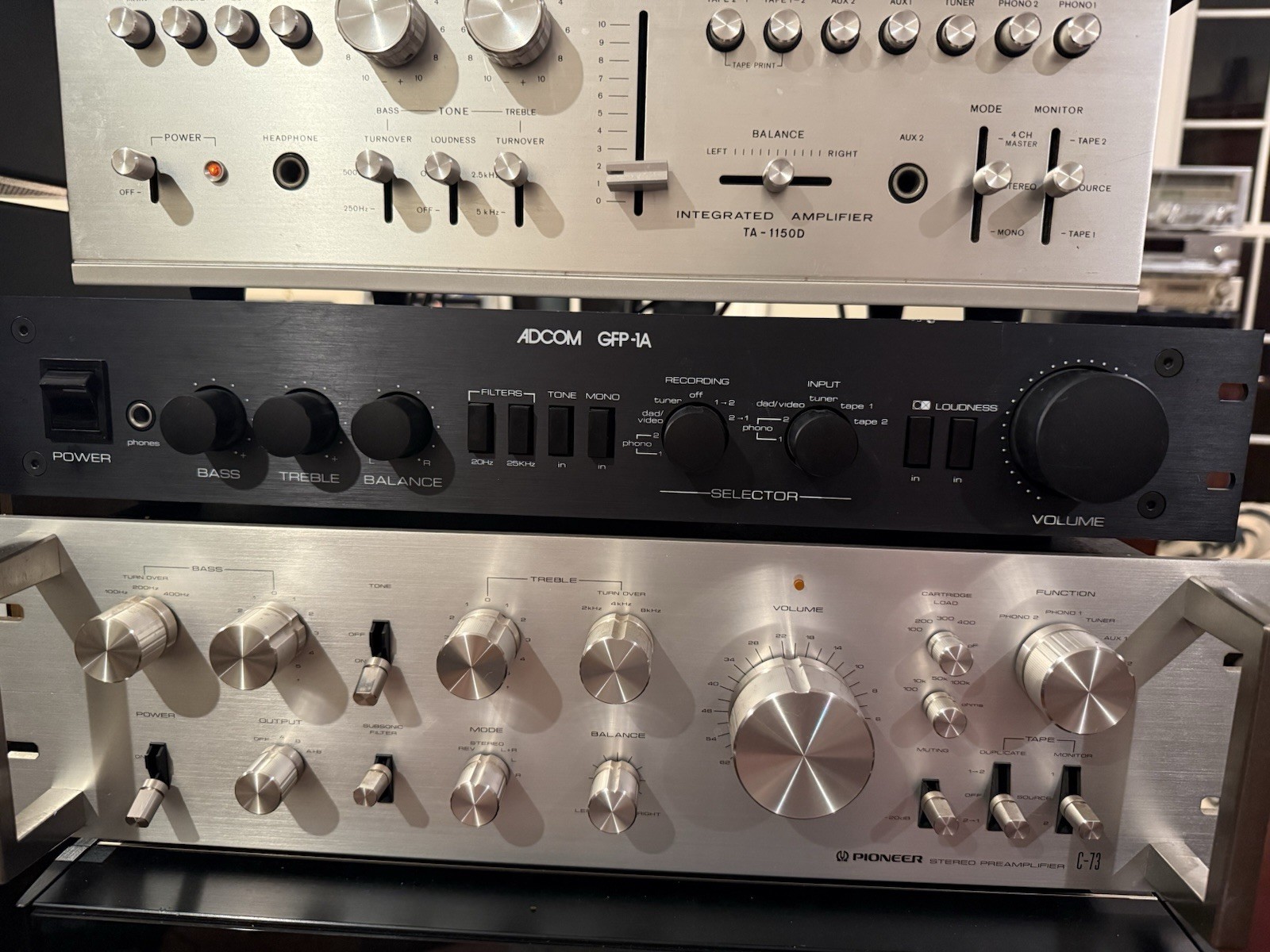pioneer c-73. Excellent Pioneer preamp. Spec 3 preamp