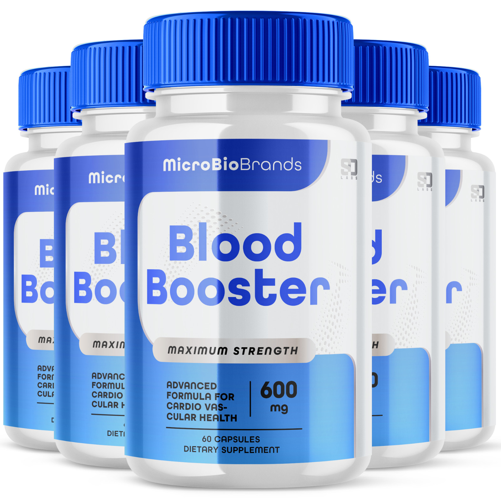 Microbio Blood Booster Maximum Strength Cardio Support Supplement (5 Pack) Microbio Blood Booster Maximum Strength Cardio Support Supplement (5 Pack)
