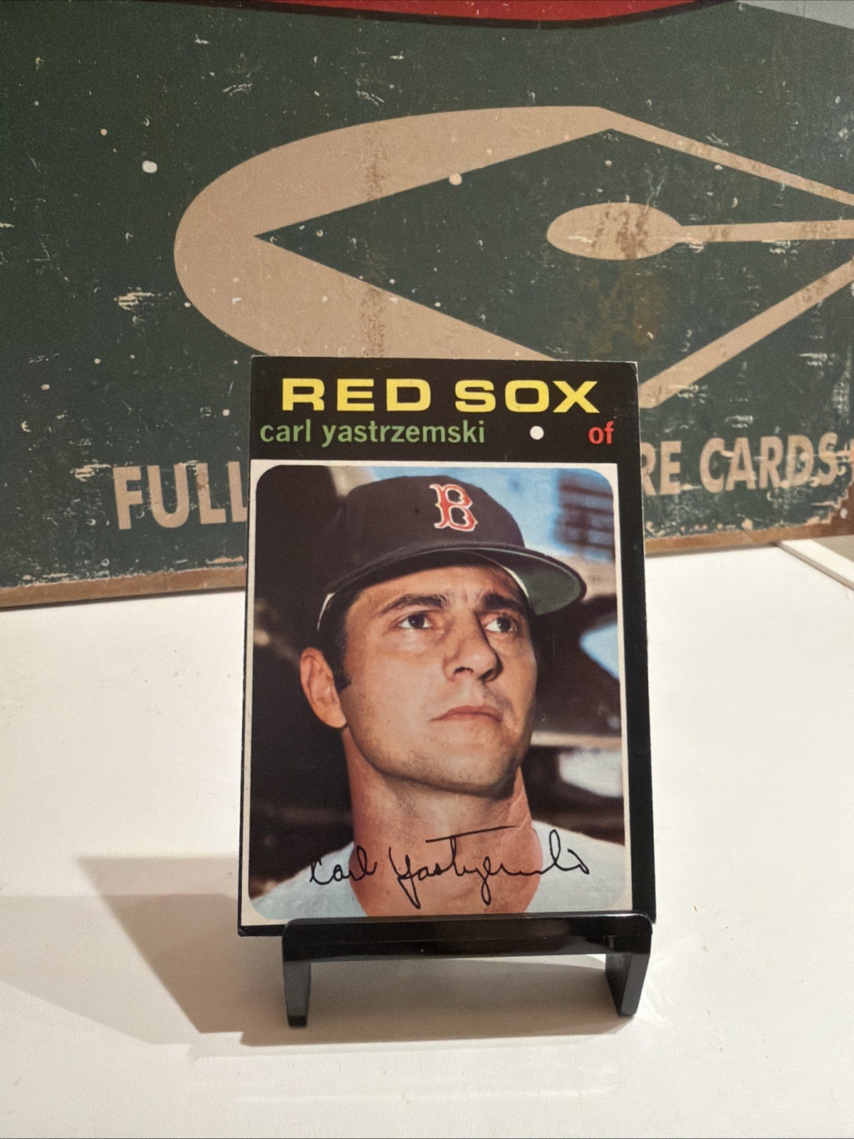 Topps 1971 Carl Yastrzemski #530 Boston Red Sox Baseball Card Excellent Shape