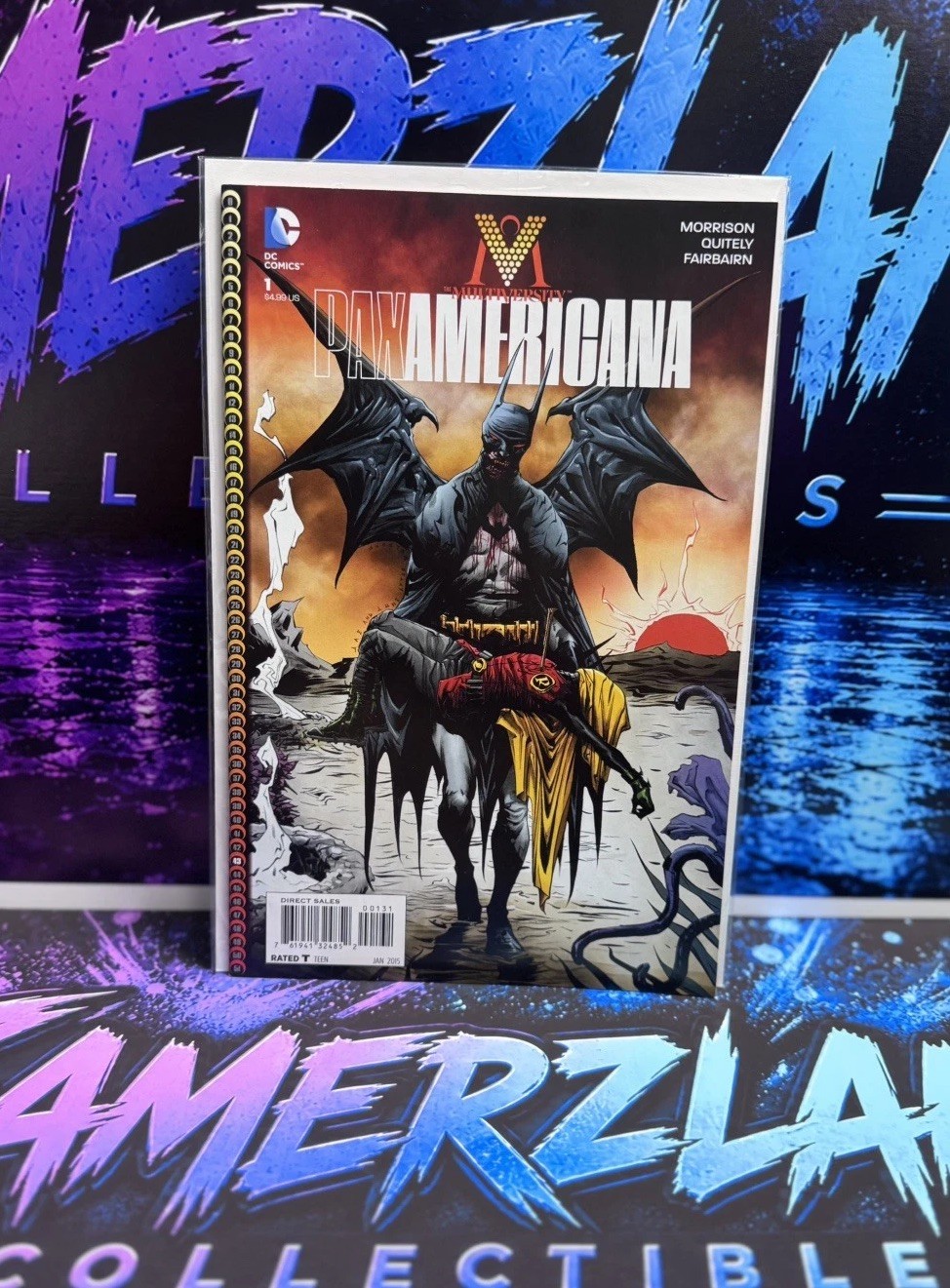 The Multiversity Pax Americana #1 Jae Lee 1:25 Variant Batman #156 Homage NM