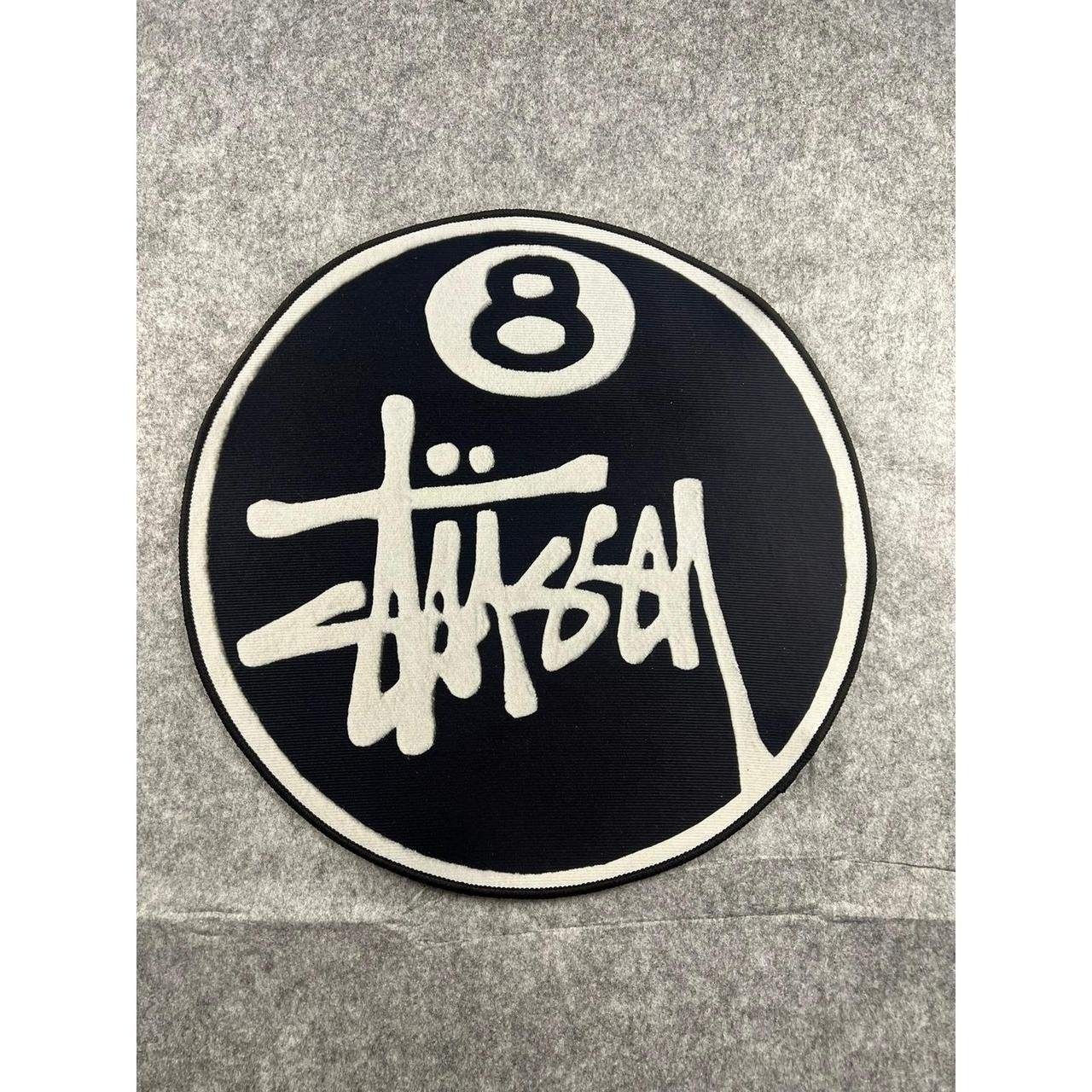 Stussy 8 Ball Worldwide Rug Non Slip Back Stussy 8 Ball Worldwide Rug Non Slip Back
