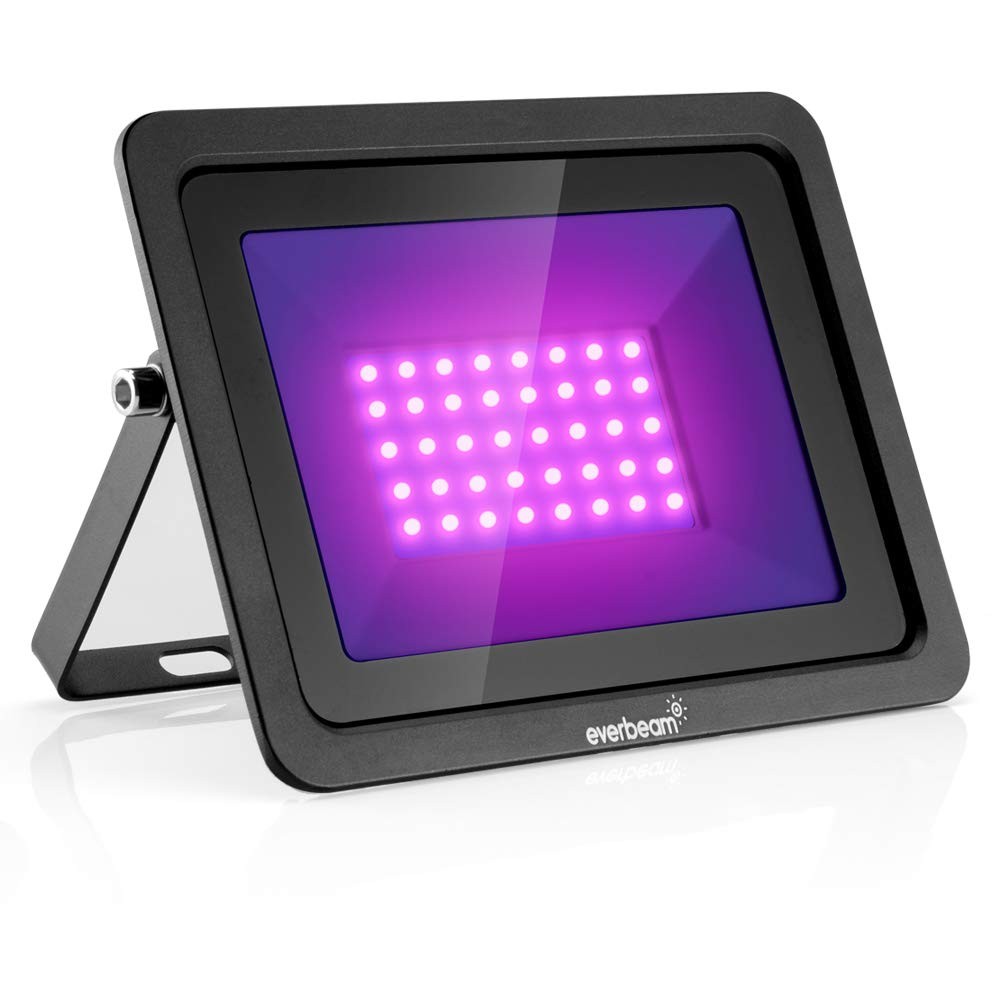 Everbeam 365nm 50W UV LED Black Light  High Performance LED Bulbs, IP66 Water...