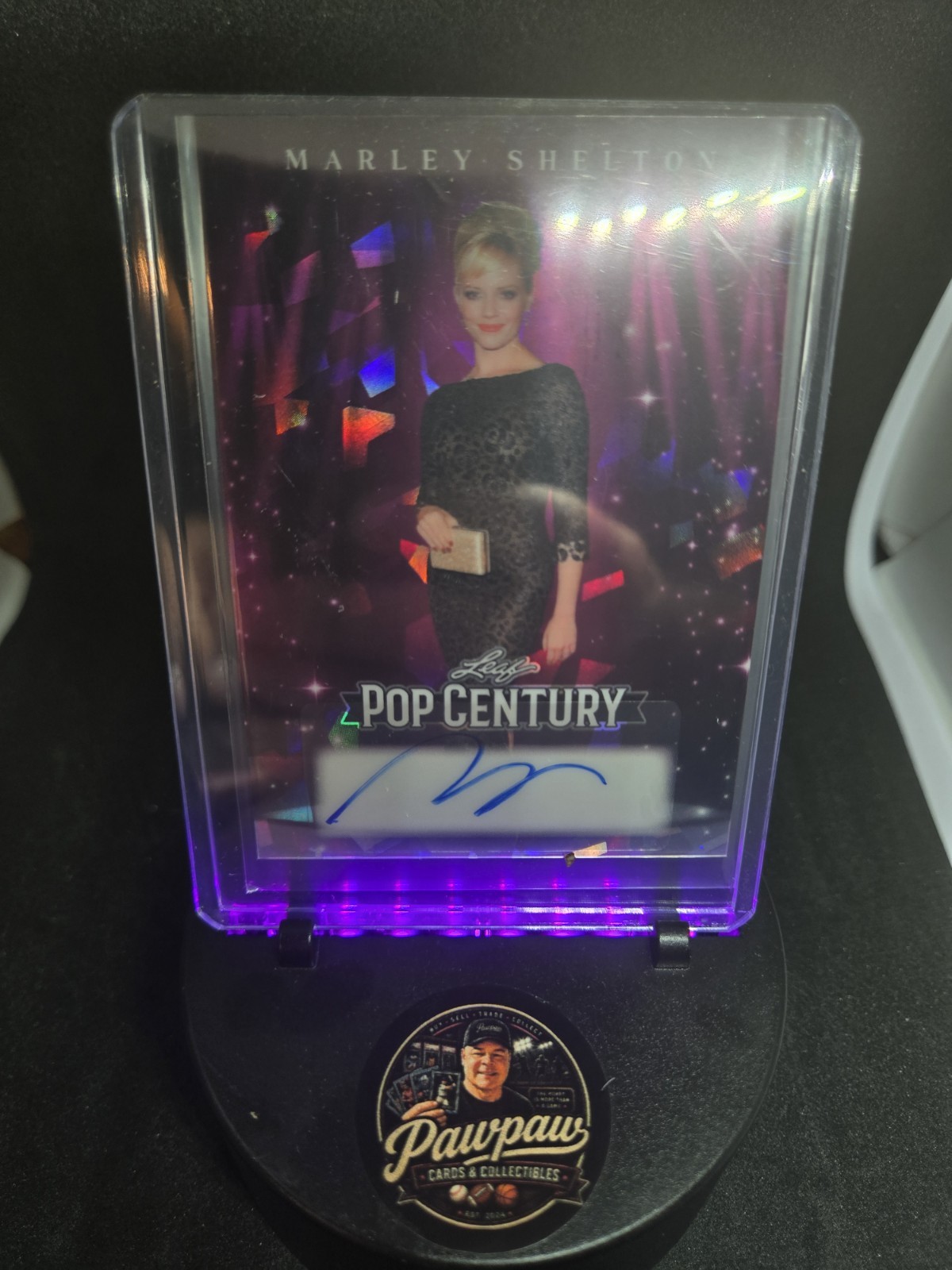 eBay Title2026 Leaf Pop Century Marley Shelton Auto Autograph 4/6 The Sandlot 