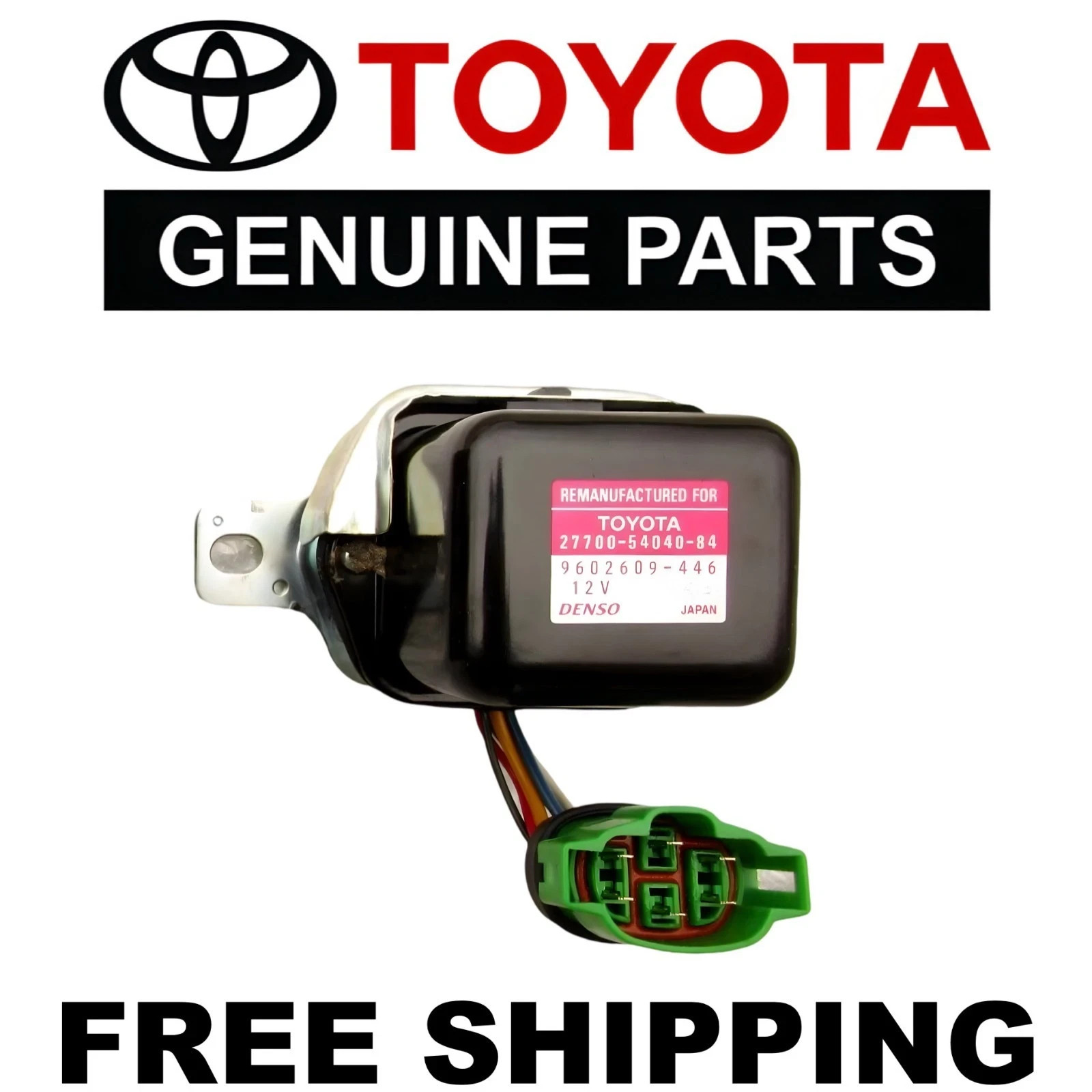 1979 TOYOTA CELICA FJ40 FJ45 FJ55 F2 12V VOLTAGE IC REGULATOR NEW OEM