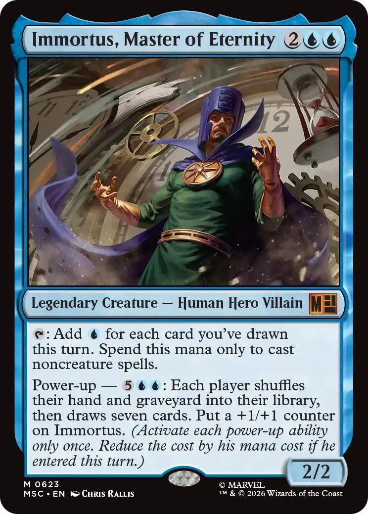 Immortus, Master of Eternity - 623 - NM - Commander: Marvel Super Heroes