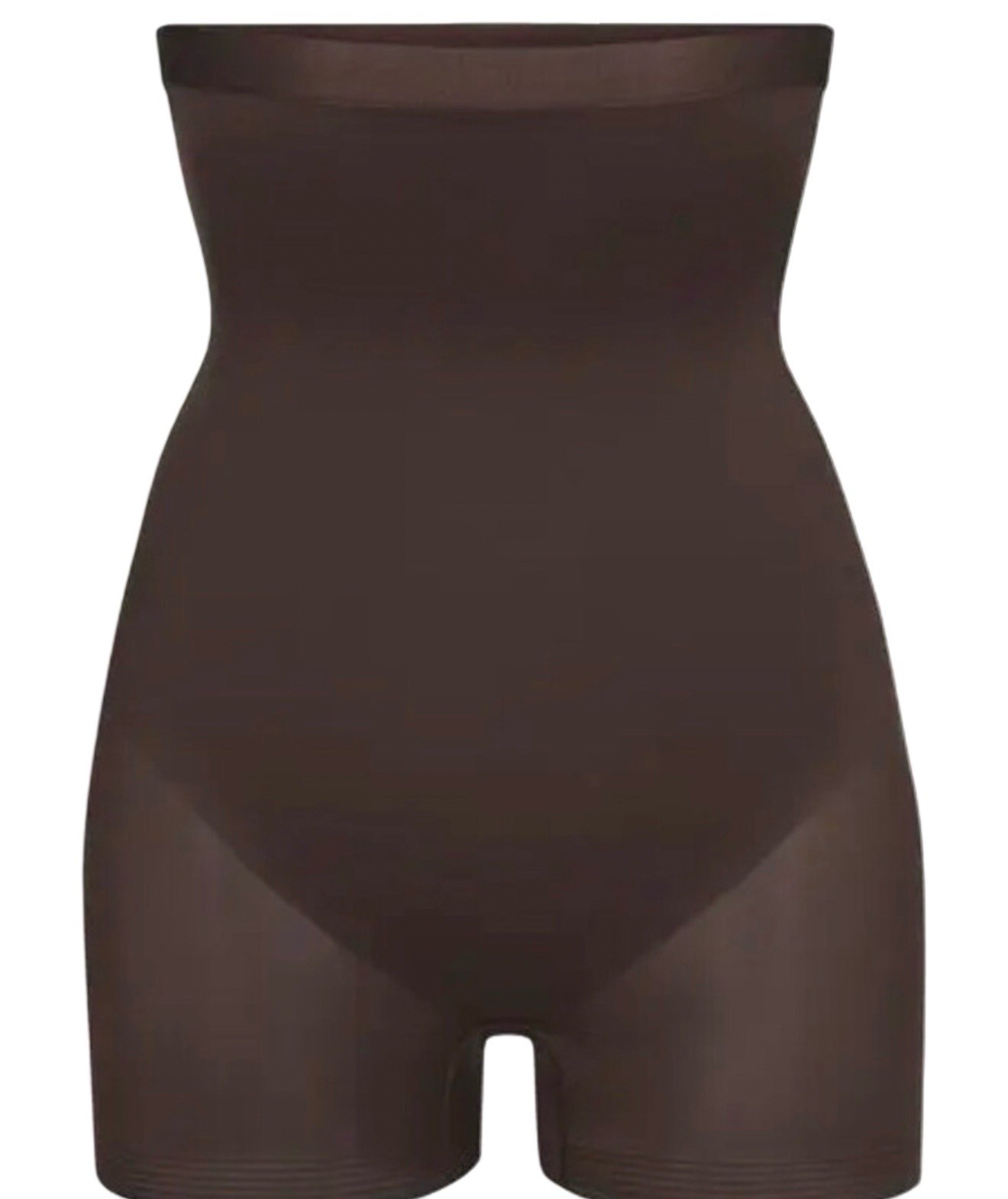 Skims Simply Bare High Waist Shortie - NEW - Espresso Brown - 3XL Skims Simply Bare High Waist Shortie - NEW - Espresso Brown - 3XL