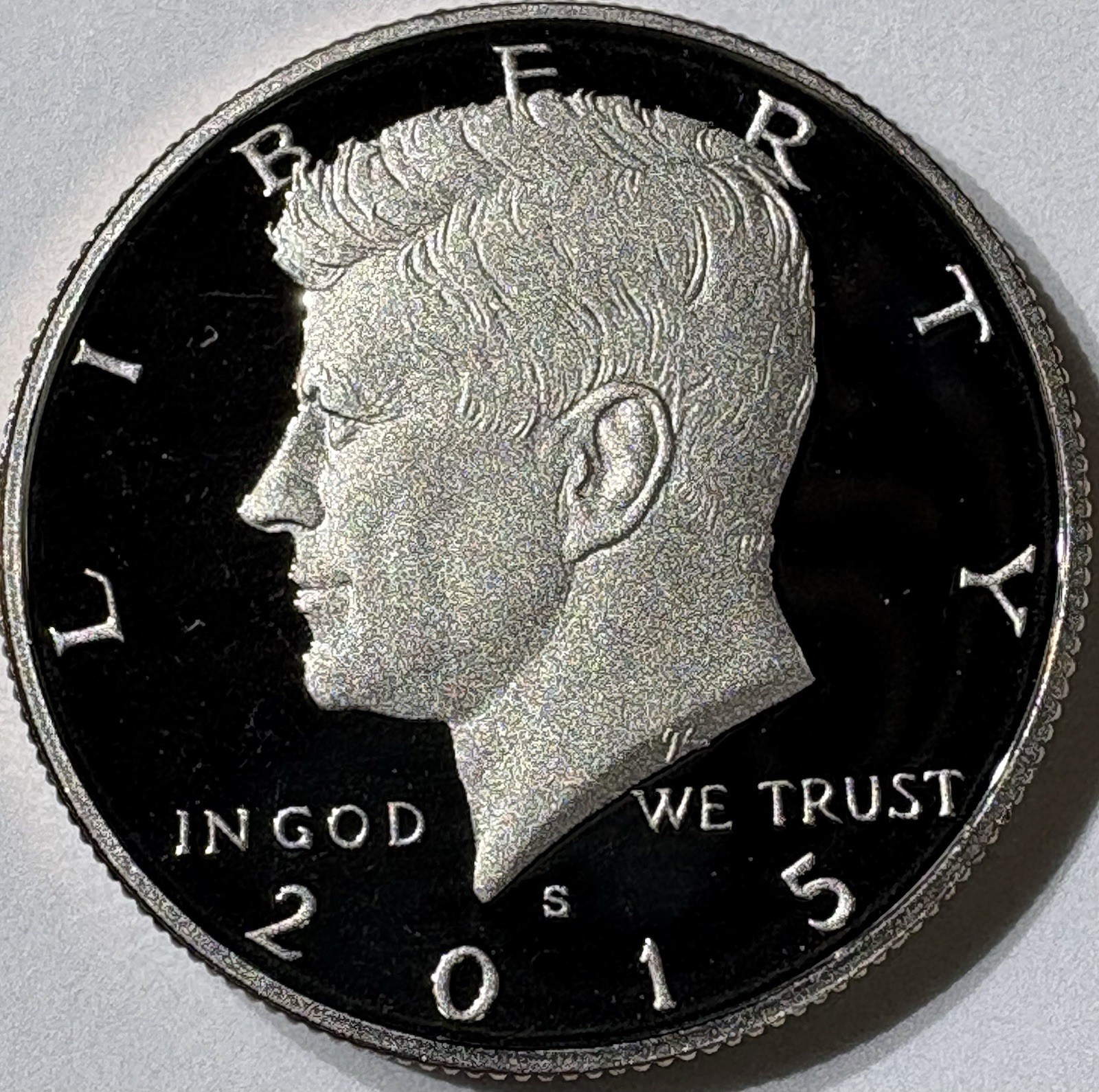 2015 S Kennedy Half Dollar  Perfect Proof Candidate? CN-Clad San Francisco 50c