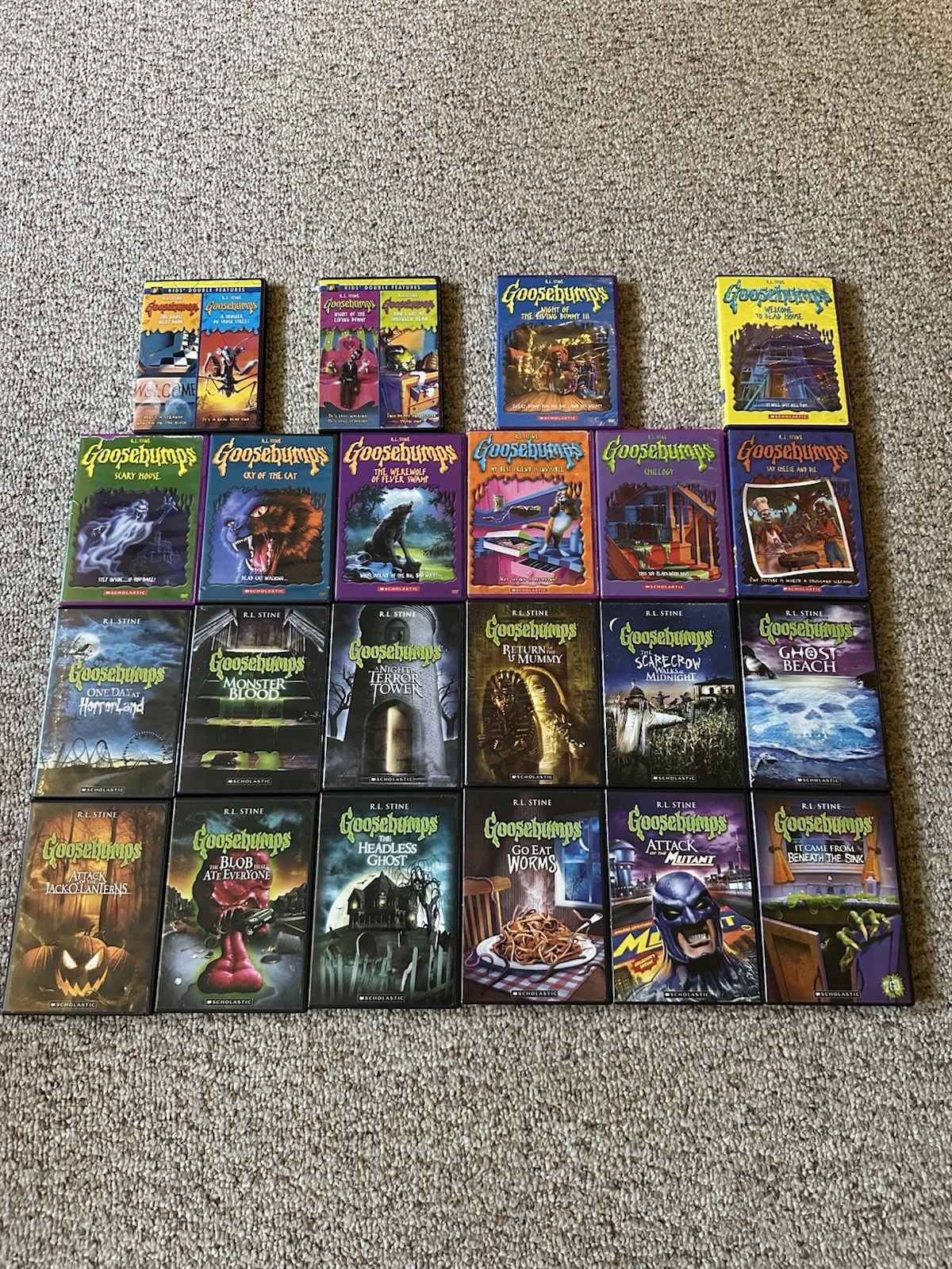 Goosebumps DVD Super Rare Collection R. L Stine