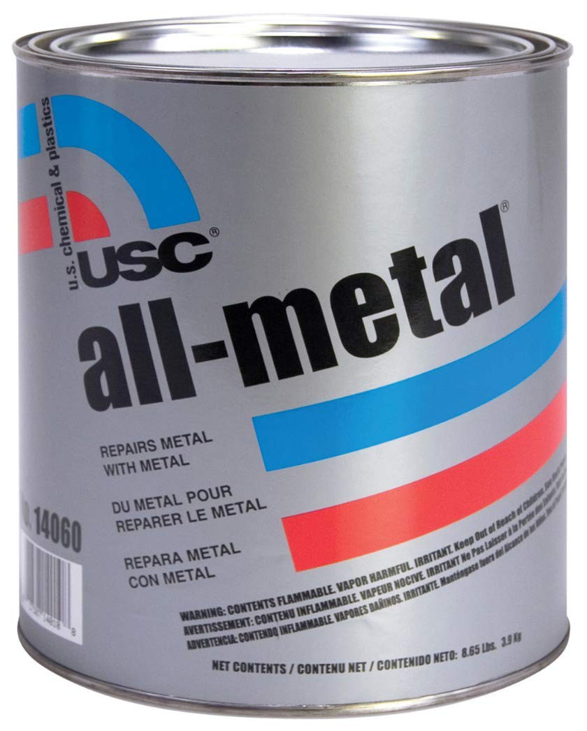 U. S. Chemical & Plastics All-Metal, 1-Quart (USC-14060) Gray