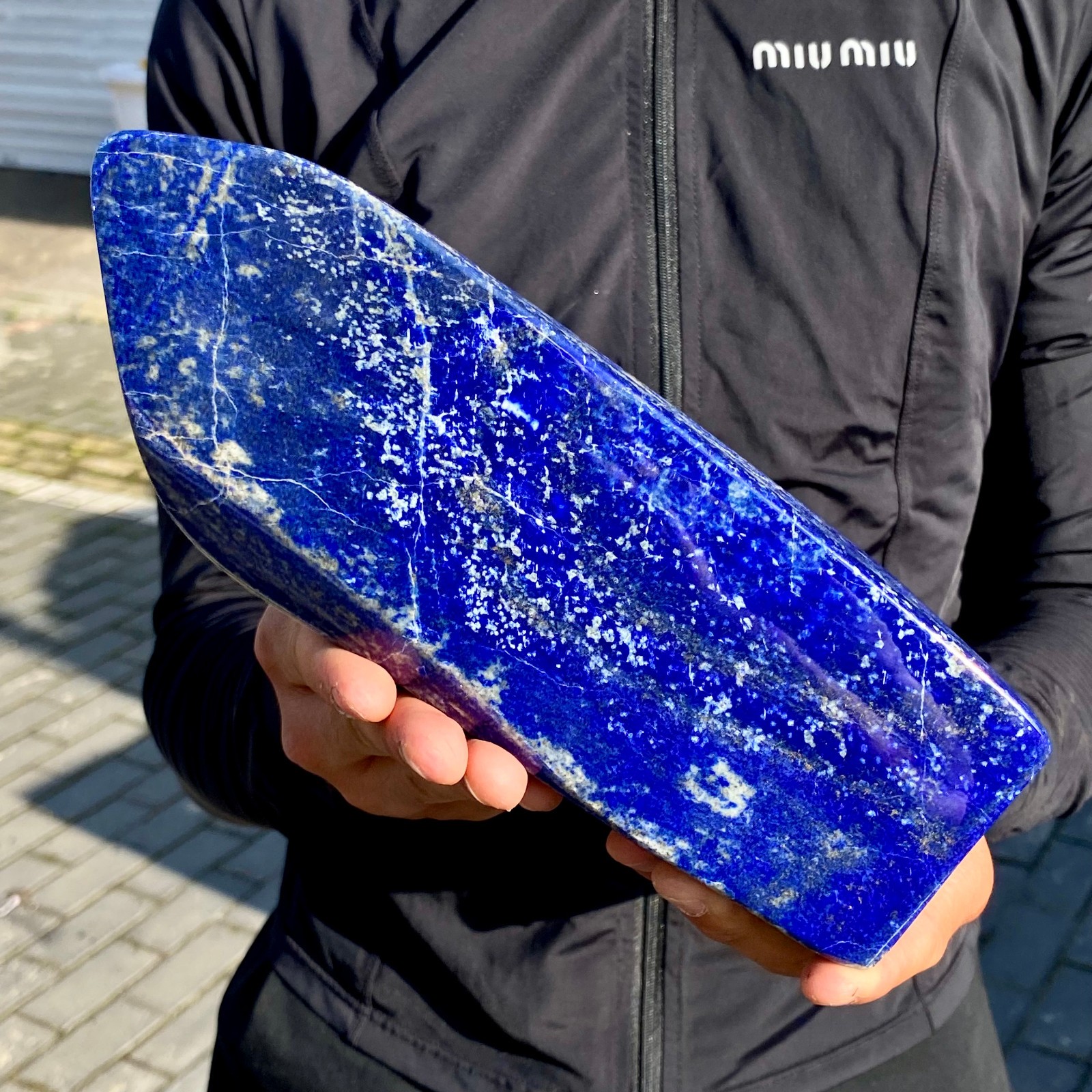 4.82LB Natural Boutique Lapis Lazuli Quartz Crystal Mineral Specimen Decorative