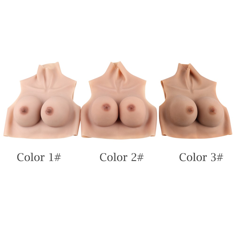 Realistic Silicone Full Bodysuit D Cup Breast Forms Vagina Suit for Crossdresser