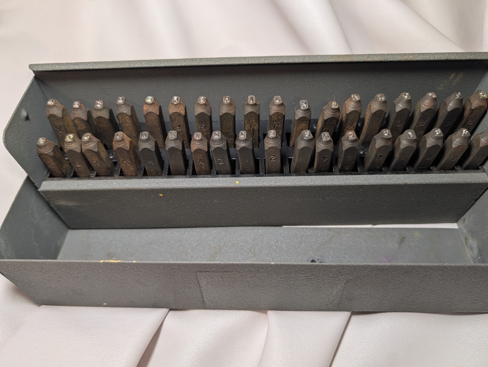 Vintage Mark Rite Letter Stamp Set Steel 3/32\ Vintage Mark Rite Letter Stamp Set Steel 3/32\