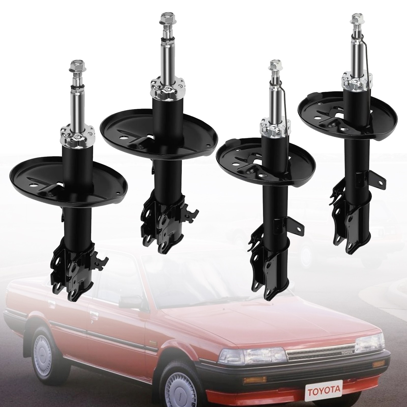 OEM amortiguadores delanteros y traseros para 1997-2001 Toyota Camry Lexus ES300