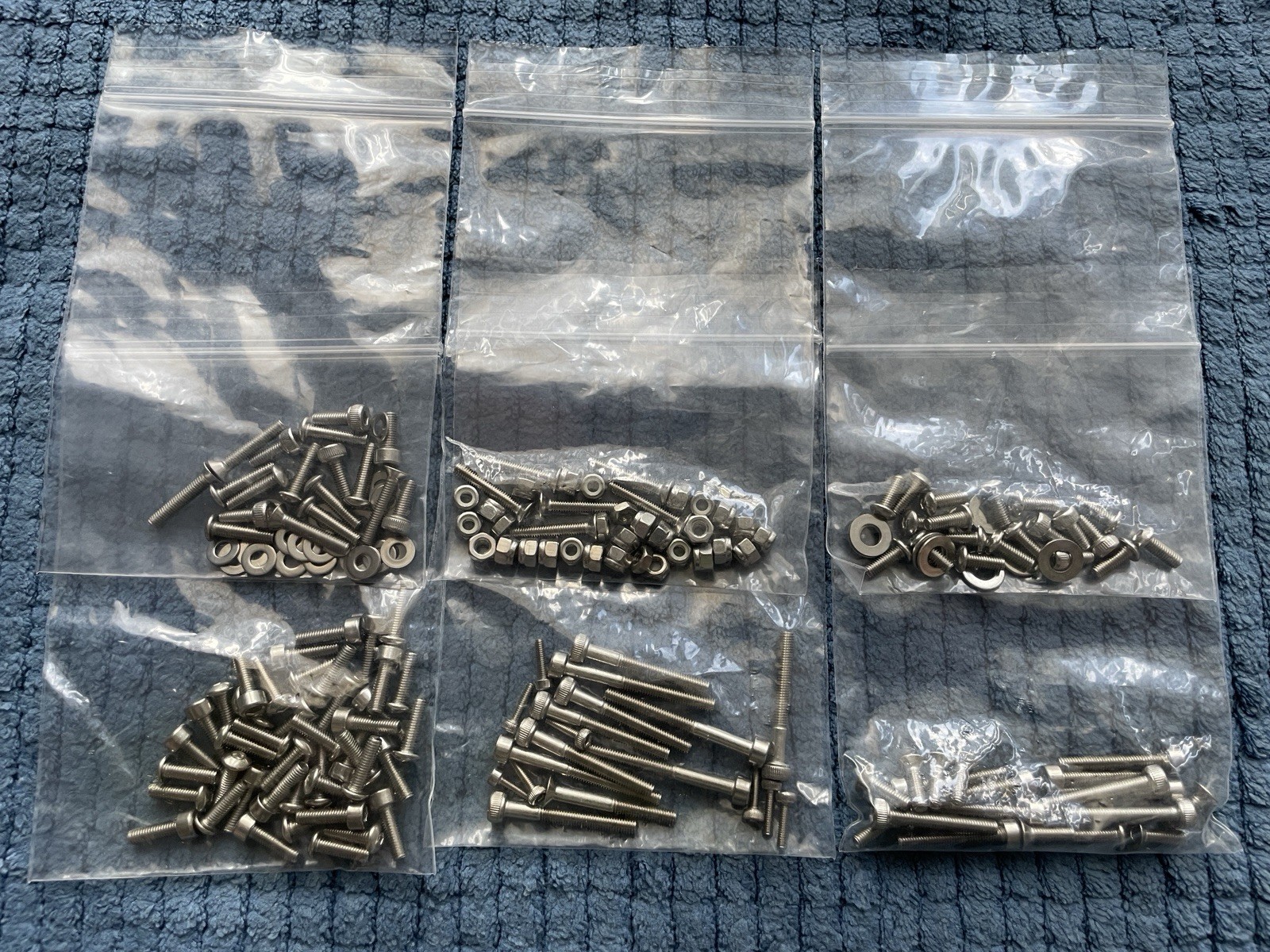 HPI Blitz / Blitz Flux Truck Full Complete Stainless Steel Screw Set RARE NEW