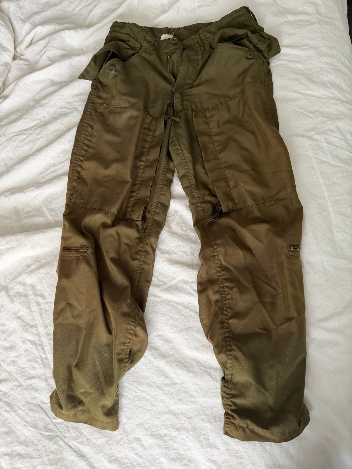 Vintage US Military OG-106 Flyer Hot Weather Pants Men’s Small Short