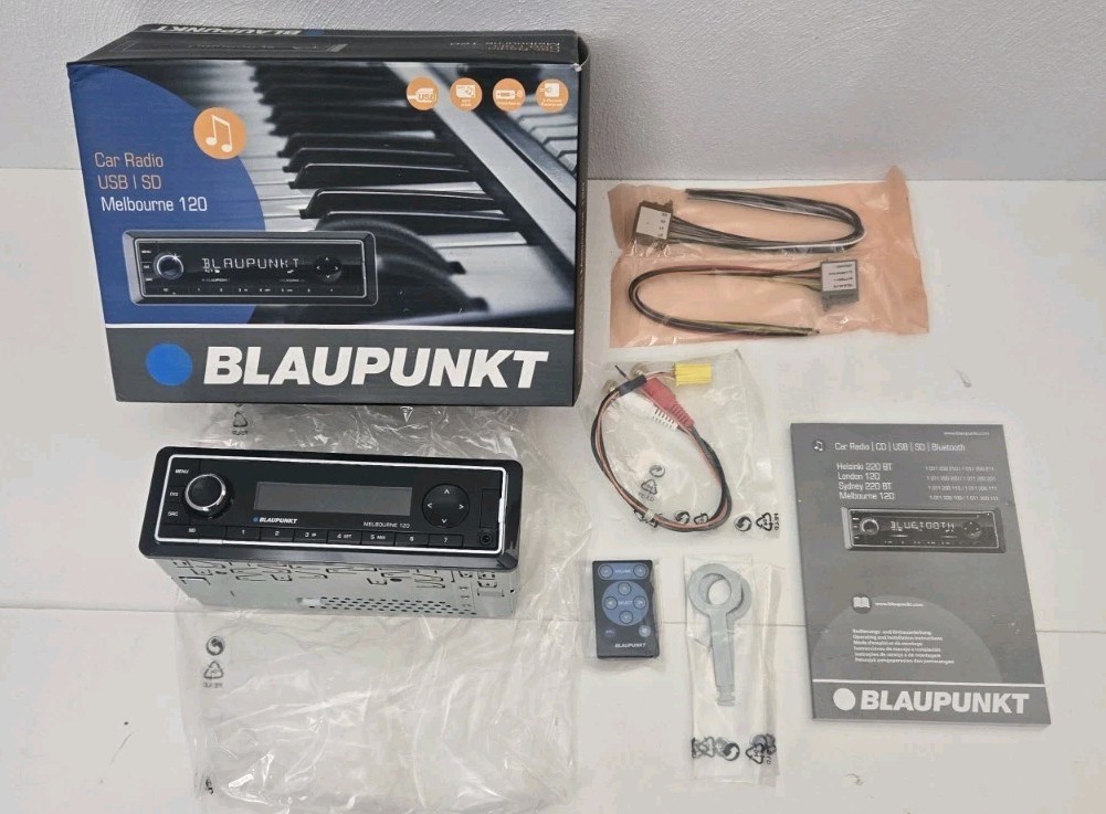Blaupunkt Melbourne 120 Car Radio Stereo Receiver Brand New In Box NIB Mechless.