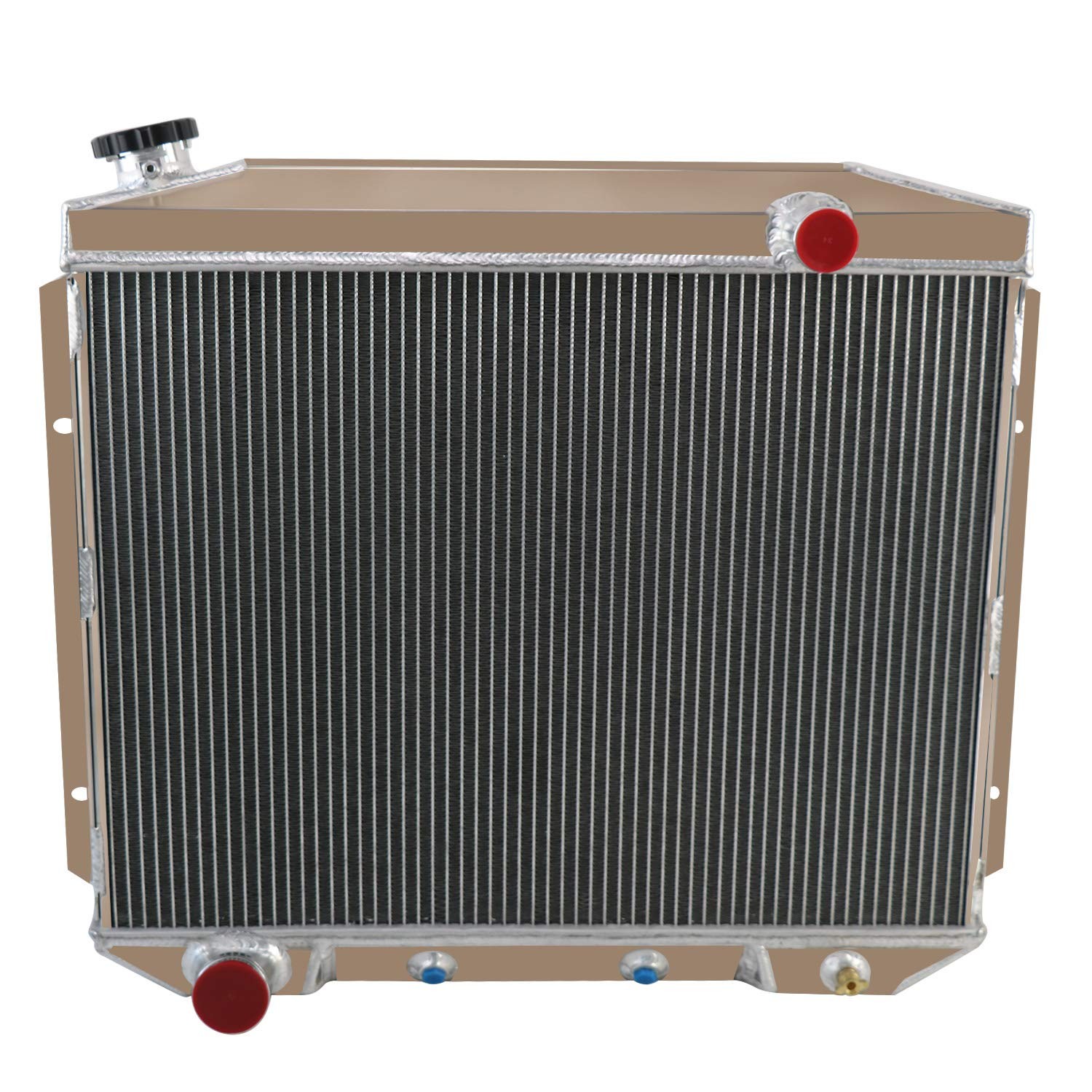 4 Row Aluminum Radiator 1957-1959 Ford Fairlane Ranchero Skyliner Victoria V8