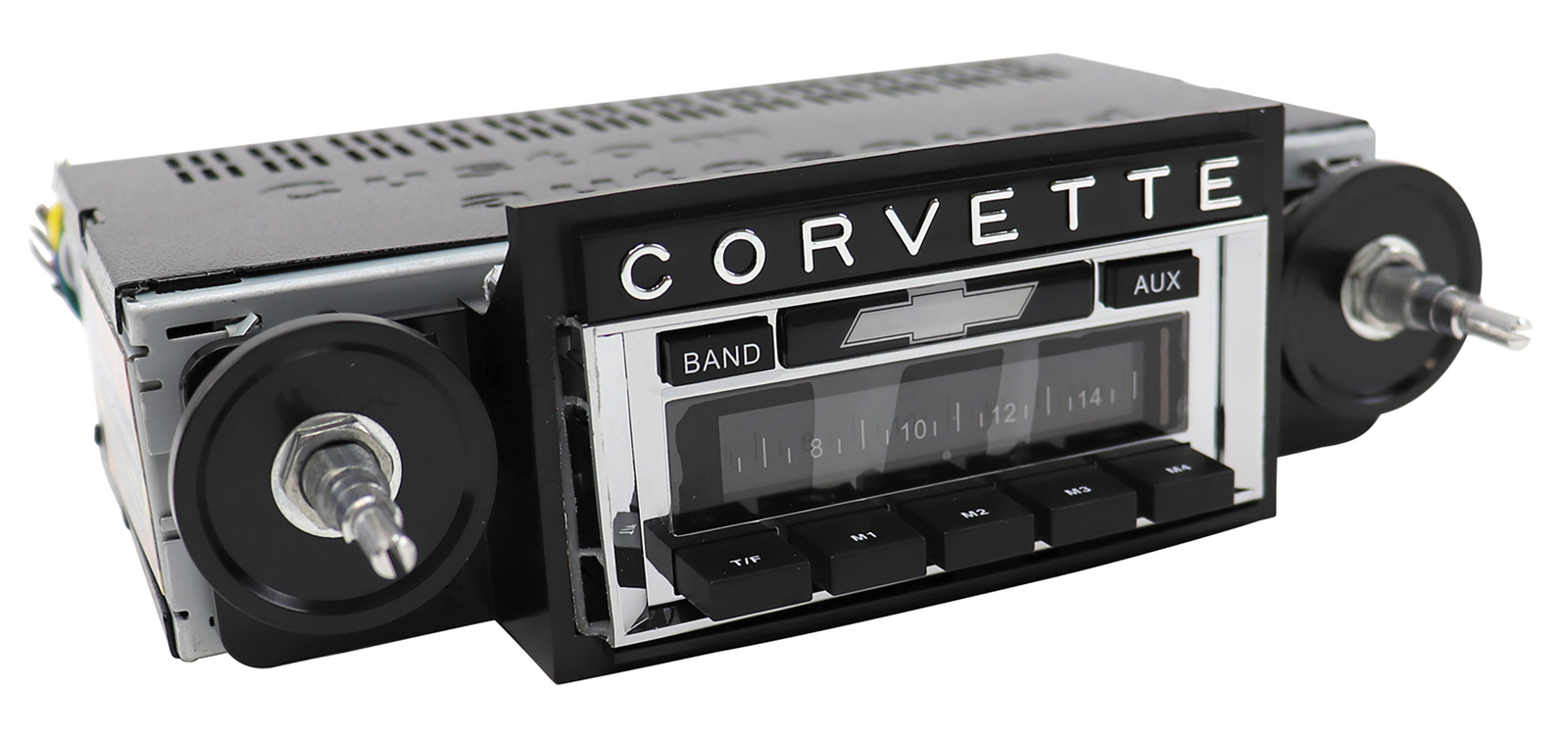 USA-230 AM/FM Radio - 200 Watt W/Aux Input for 1968-1976 C3 Corvette