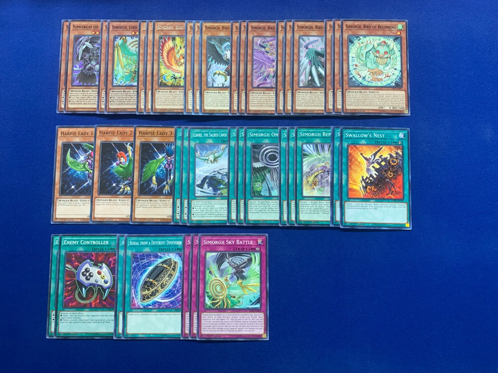 Yu-Gi-Oh - Complete Simorgh Deck