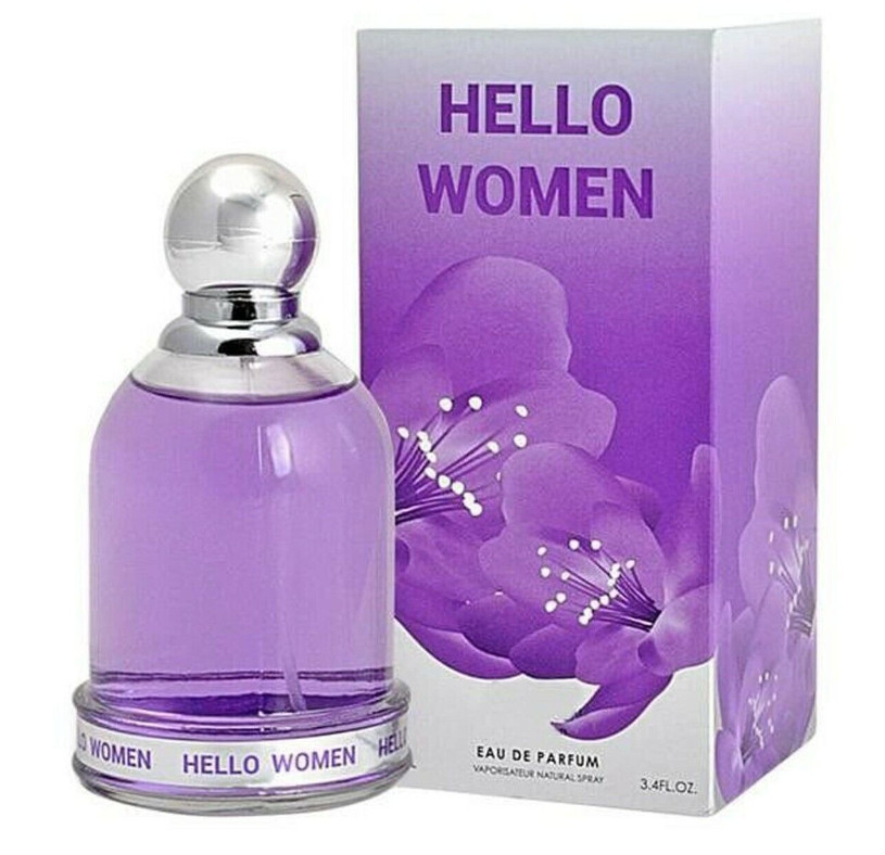 Mirage Brands Hello Women, Perfume For Women, 100 ml 3.4 fl Oz