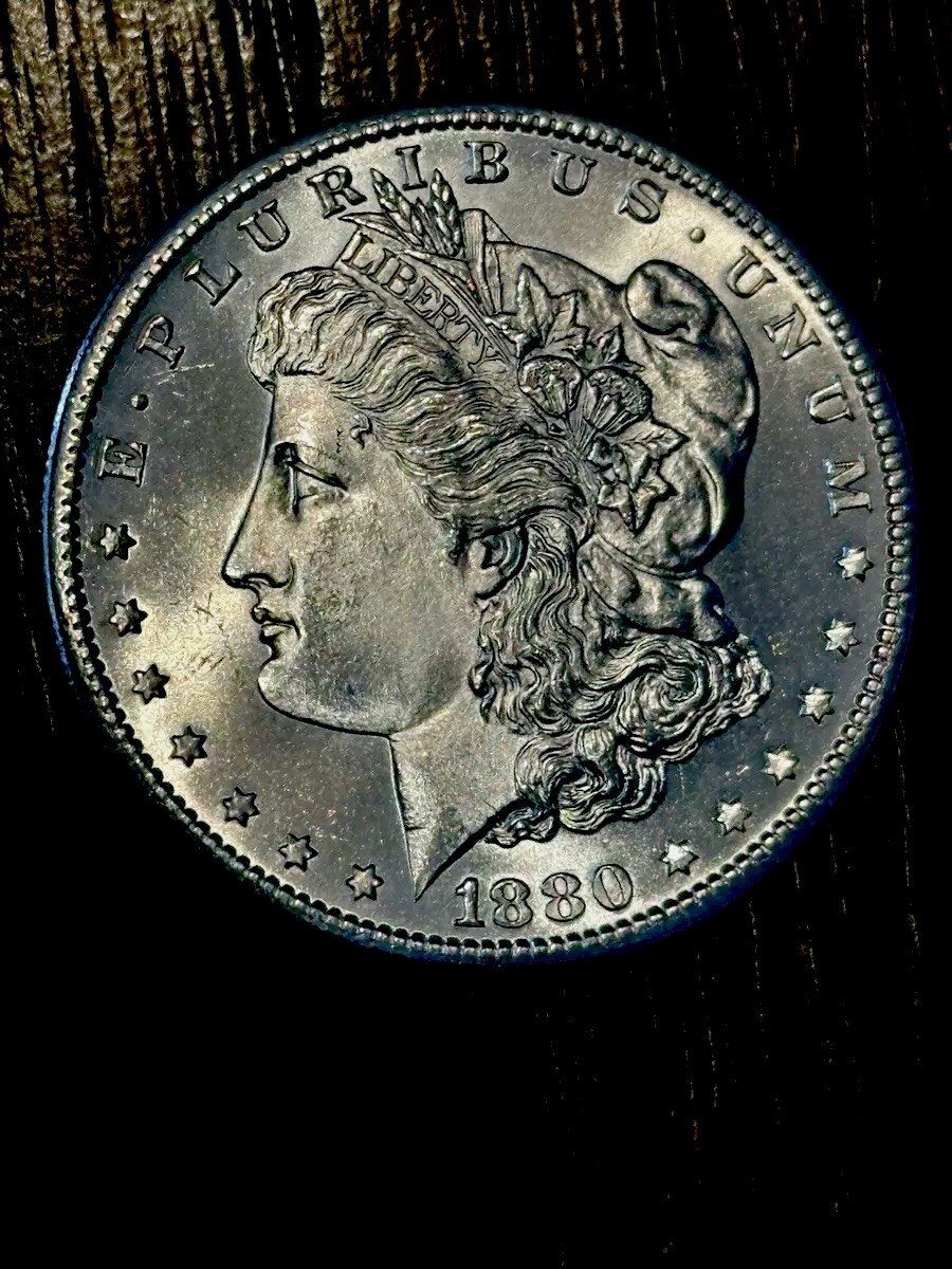 1880 S MORGAN DOLLAR PROOF LIKE GEM BU+++ NICE MIRRORS UNCIRCULATED SKU-D4631
