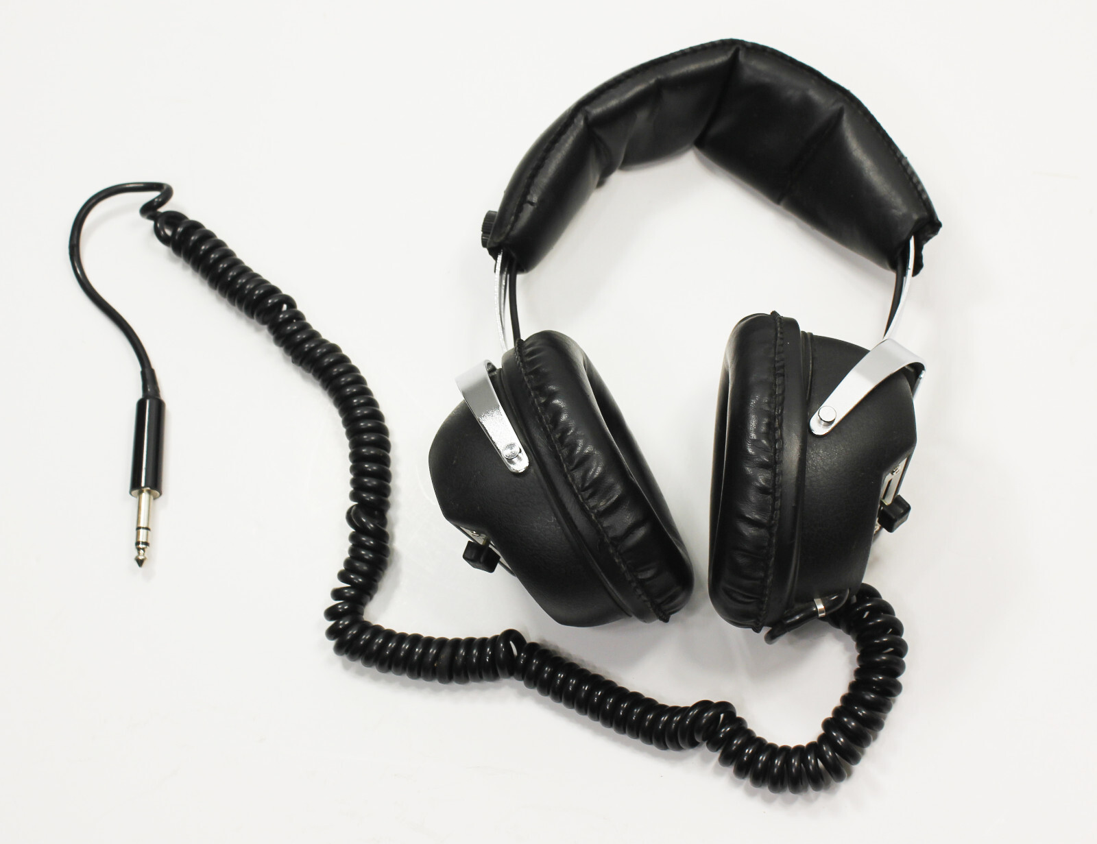 Vintage GE Headphones Stereo H-24 Made In Japan Slide Volume Control Working Vintage GE Headphones Stereo H-24 Made In Japan Slide Volume Control Working