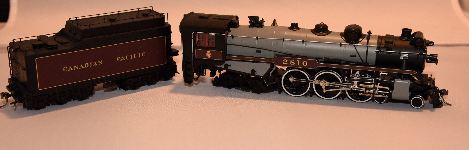 Rapido HO Canadian Pacific H1b Empress Excursion #2816 with DCC and sound Rapido HO Canadian Pacific H1b Empress Excursion #2816 with DCC and sound