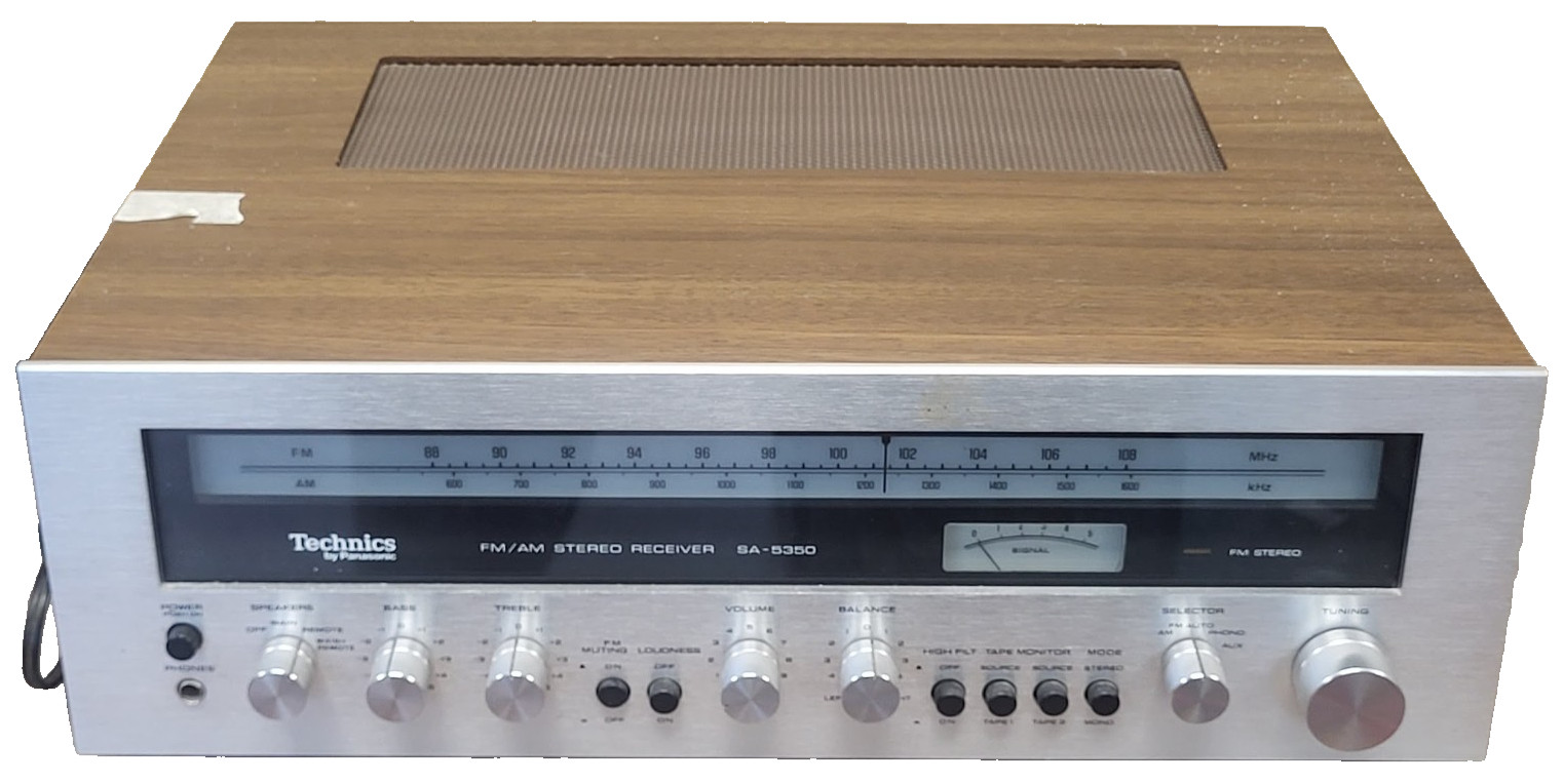 Vintage Technics by Panasonic SA-5350  FM/AM Stereo Receiver #73