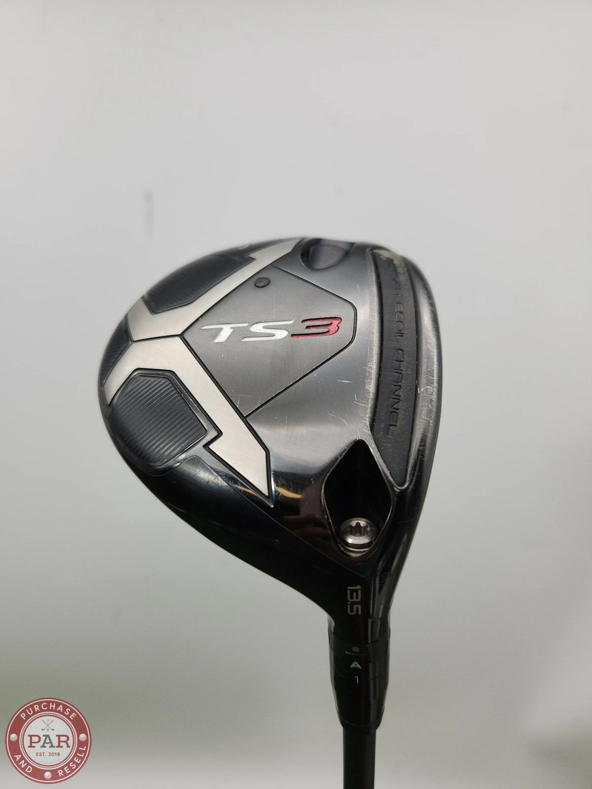 2019 TITLEIST TS3 3 WOOD 13.5* XSTIFF PROJECTX HZRDUS SMOKE BLACK 70G VERYGOOD