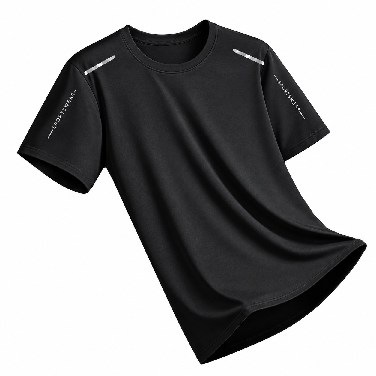 Slimfit Chrlck Men\'s Quick Dry Running T-Shirt Breathable Sports Gym Fitness Top Slimfit Chrlck Men\'s Quick Dry Running T-Shirt Breathable Sports Gym Fitness Top