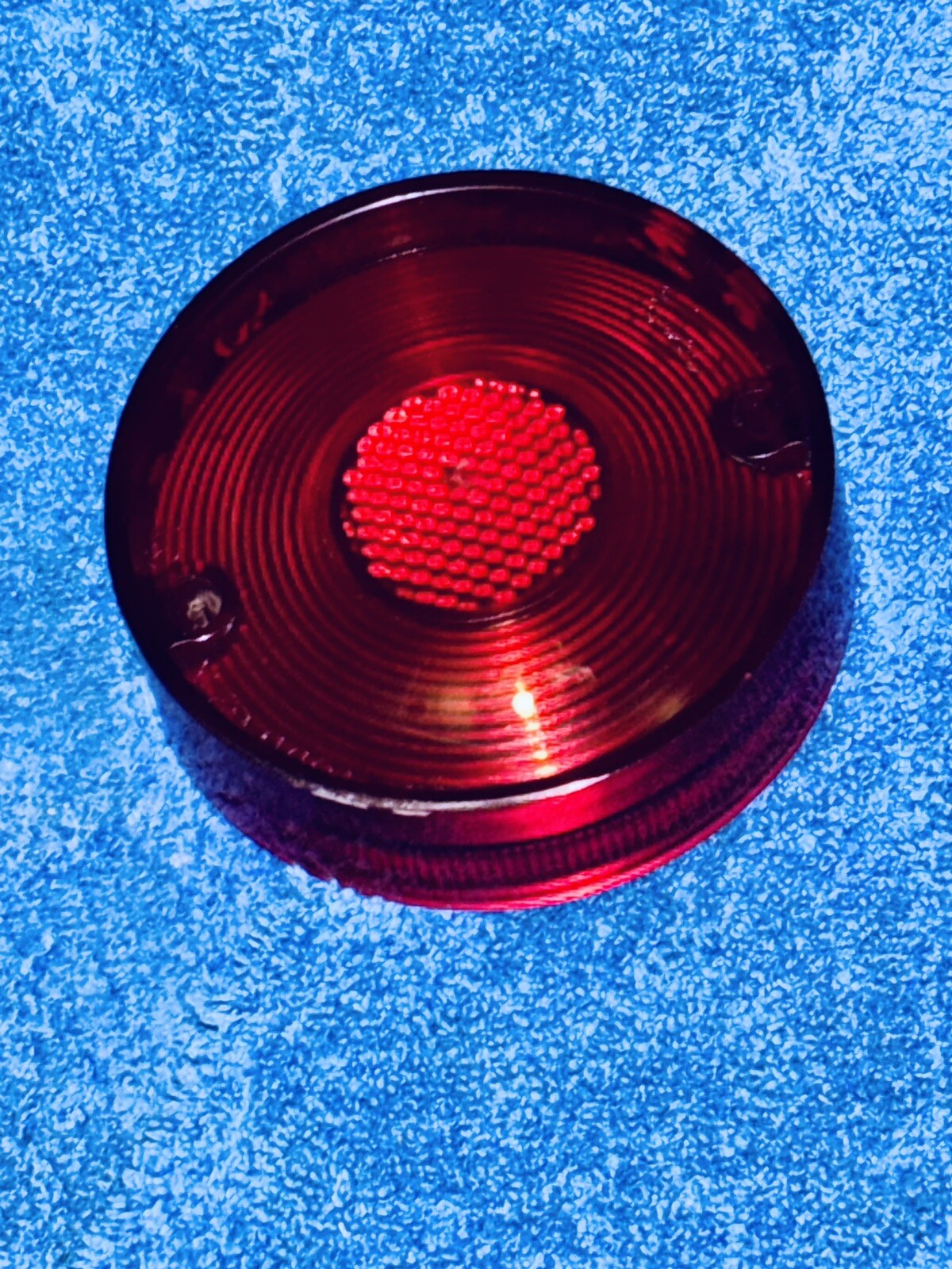 Vintage 1961 Mercury Comet Red Taillight Lens 13450H Vintage 1961 Mercury Comet Red Taillight Lens 13450H