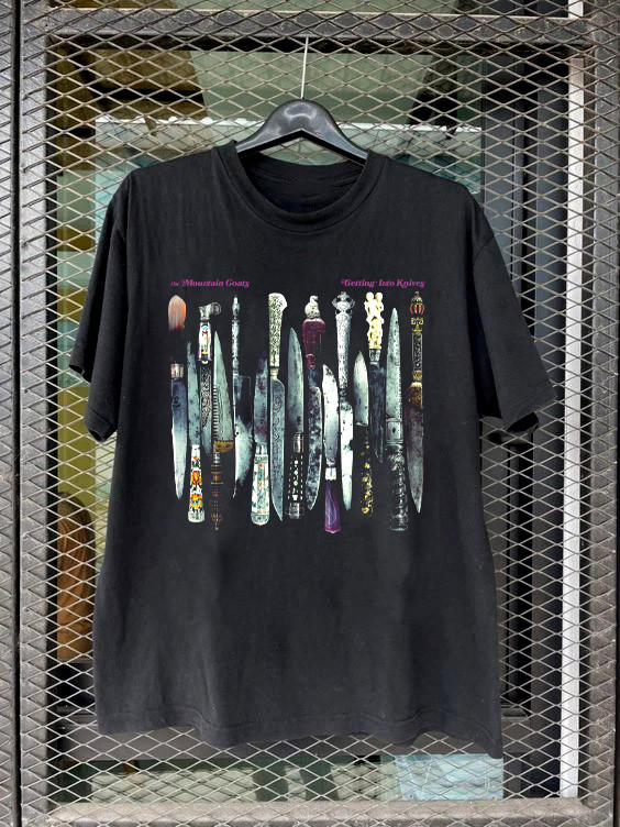 The Mountain Goats \'Getting Into Knives\'  T Shirt All Size S-5Xl FF267