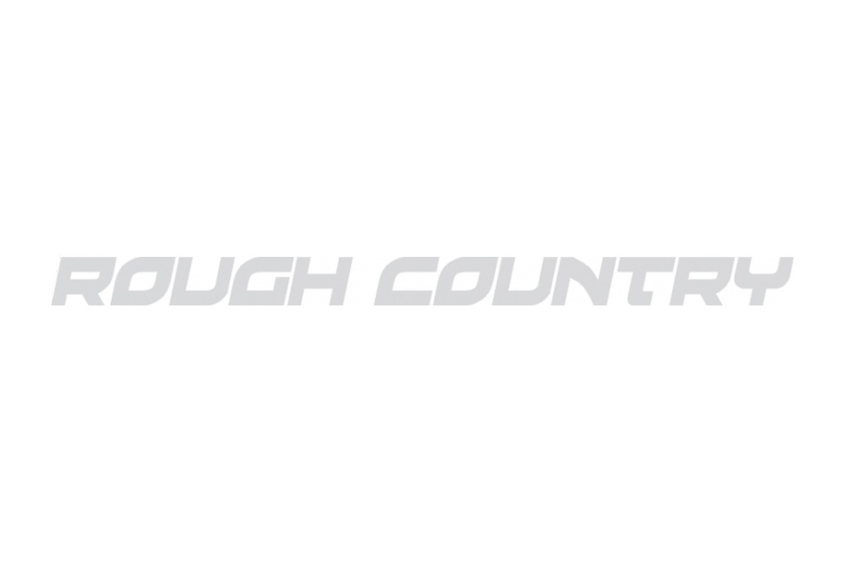 Rough Country Decal 1/2 Inch x 8 Inch Gray