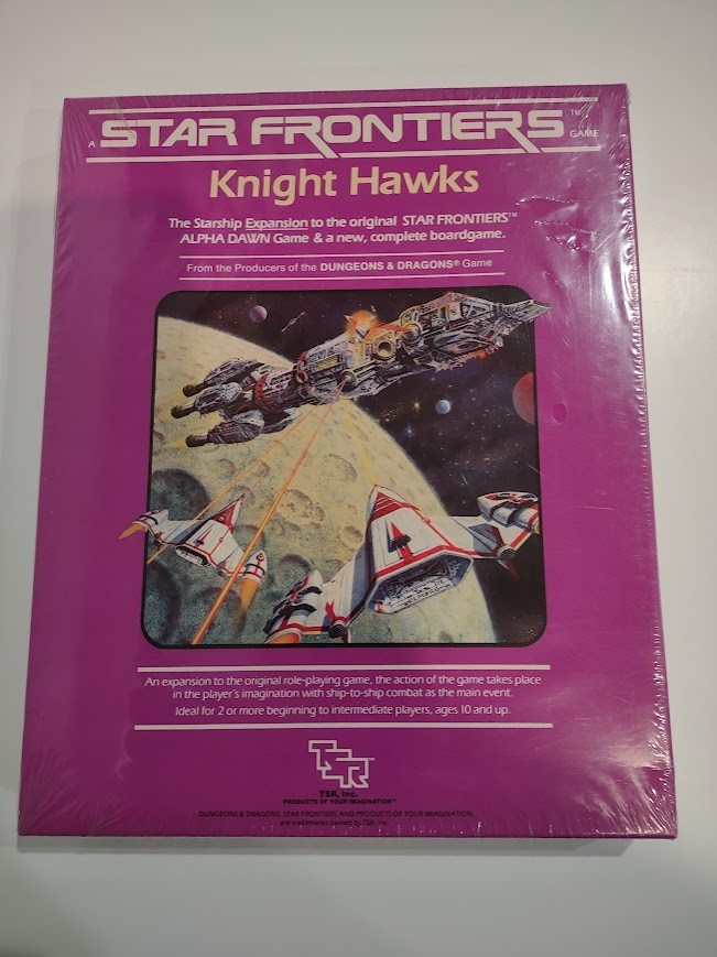 1983 TSR Star Frontiers Knight Hawks RPG 7011 Complete D&D RPG Box Set (SEALED) 1983 TSR Star Frontiers Knight Hawks RPG 7011 Complete D&D RPG Box Set (SEALED)