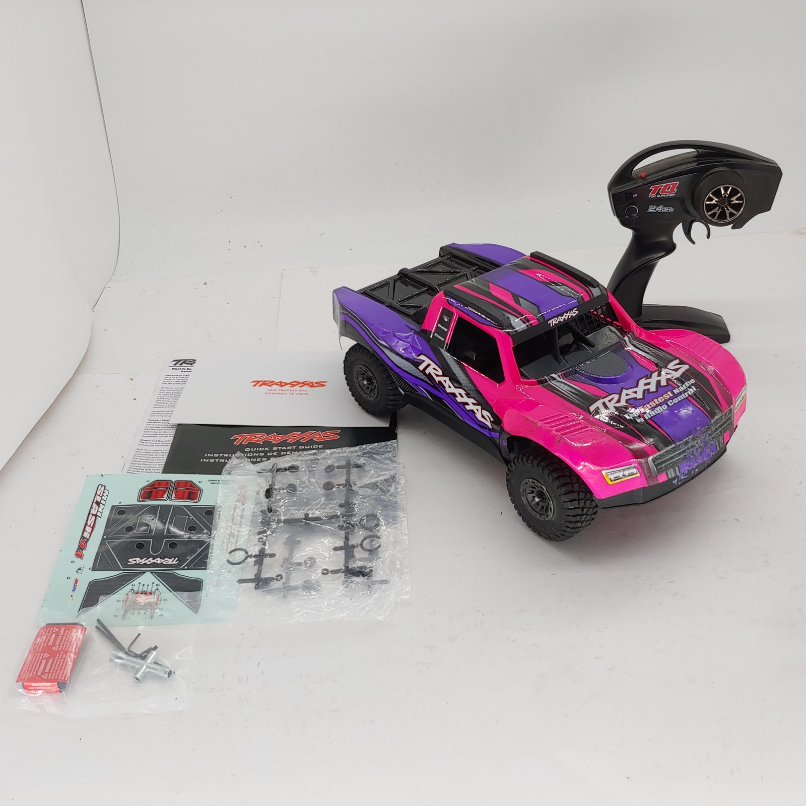 Traxxas Mini Slash 4WD BL-2S Brushless RTR Short Course Truck (No Battery) Used