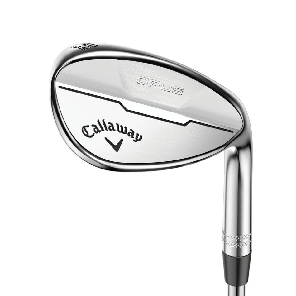 LEFT HANDED CALLAWAY OPUS CHROME LOB WEDGE 60°-12° (BOUNCE) W GRIND STEEL WEDGE